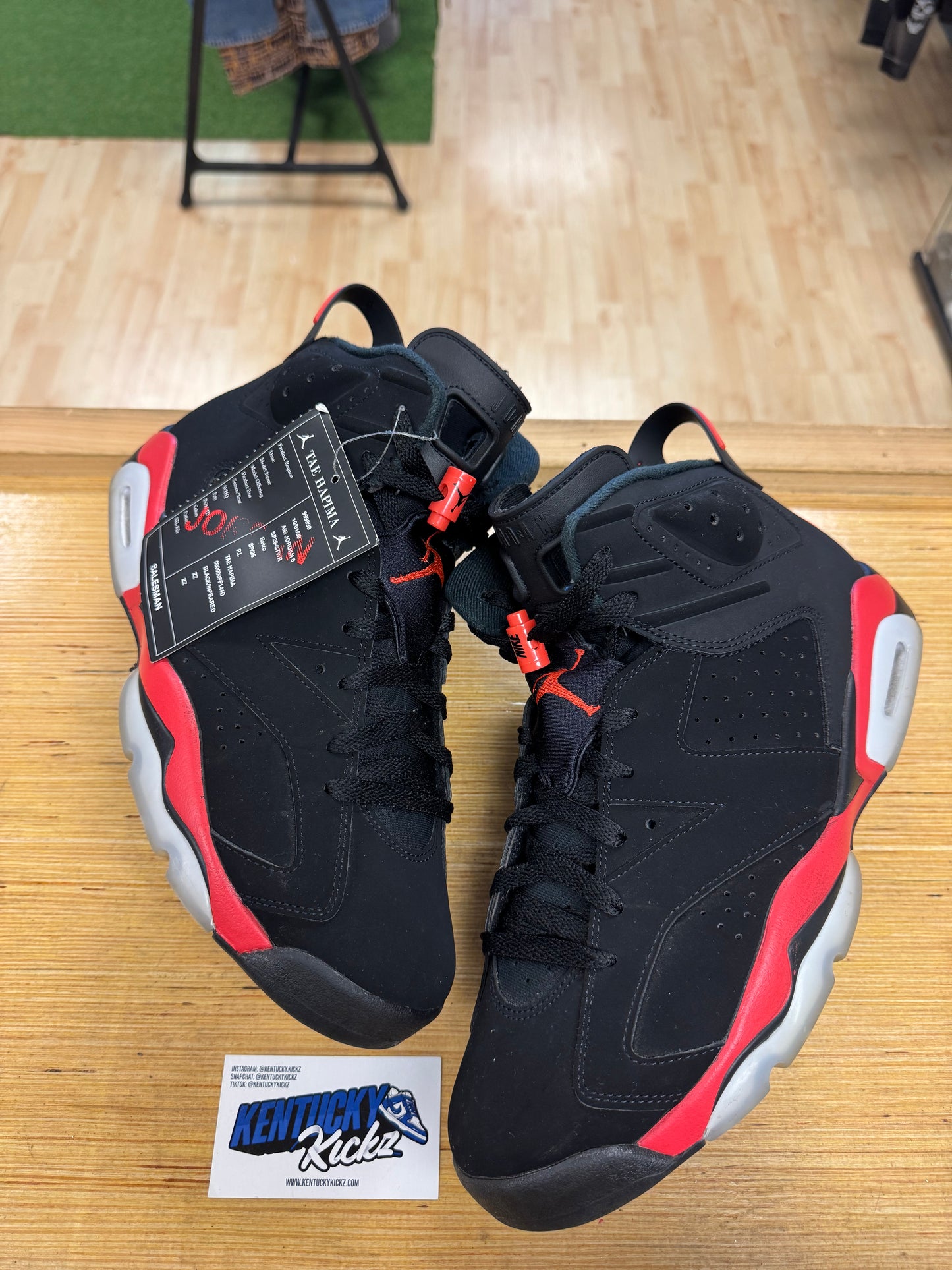 Jordan 6 Retro “Infrared Salesman” (Sz 11.5)