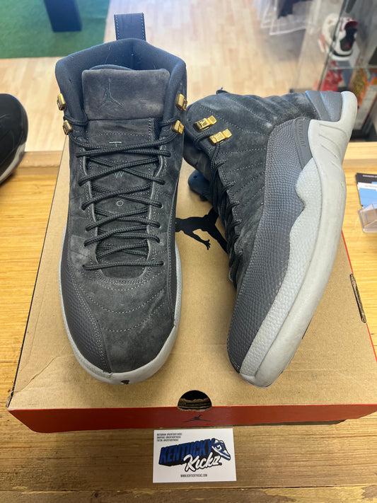 Jordan 12 Retro “Dark Grey” (Sz 12) (USED)