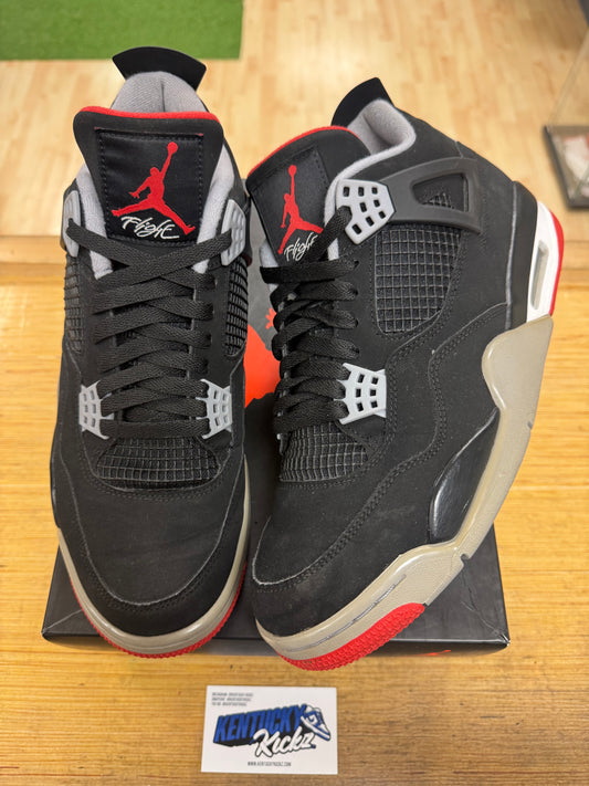 Jordan 4 Retro “Bred” 2019 (Sz 10.5)