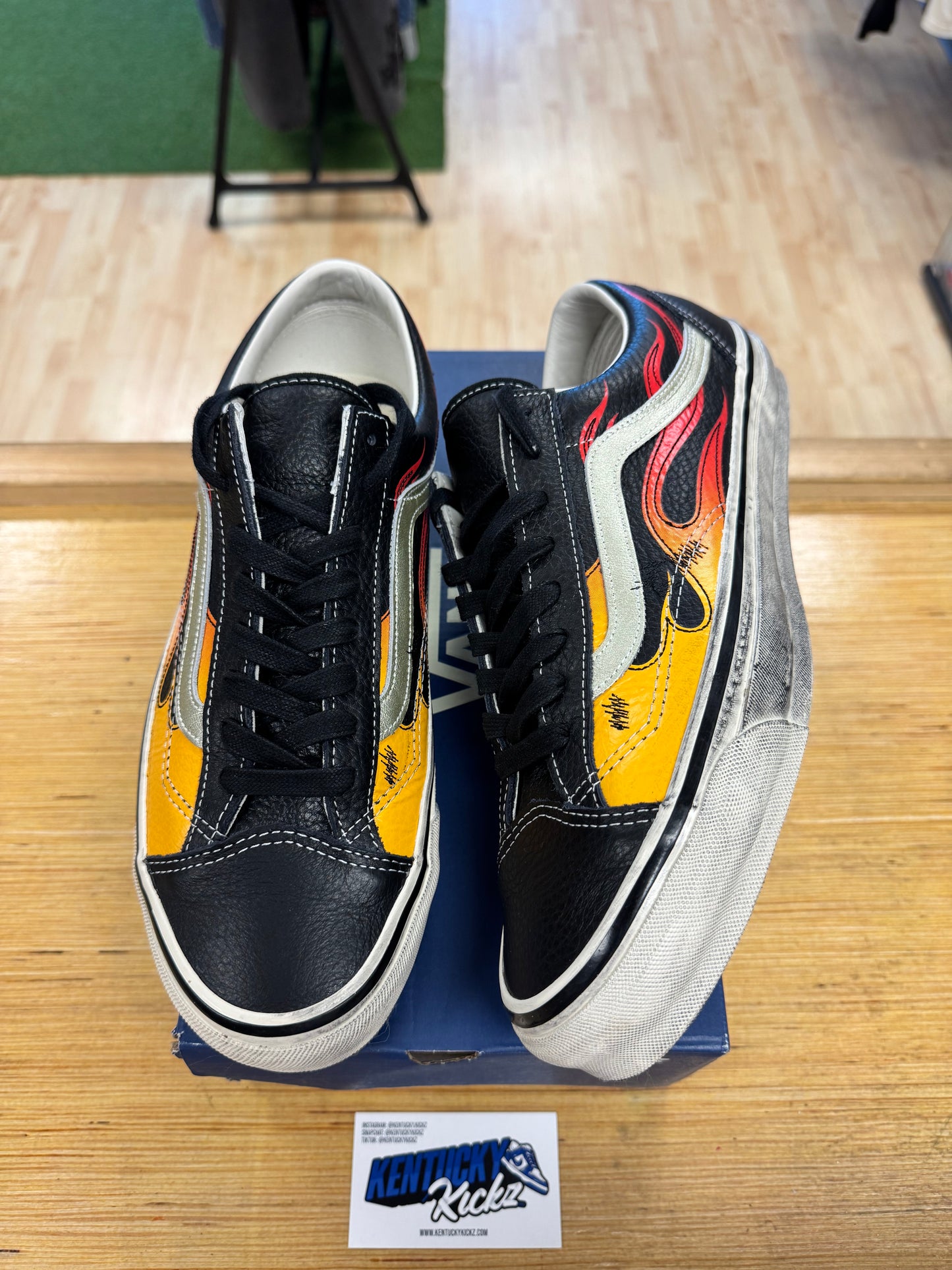 Vans LX Old Skool “Archive Flame Black” (Sz 11.5)