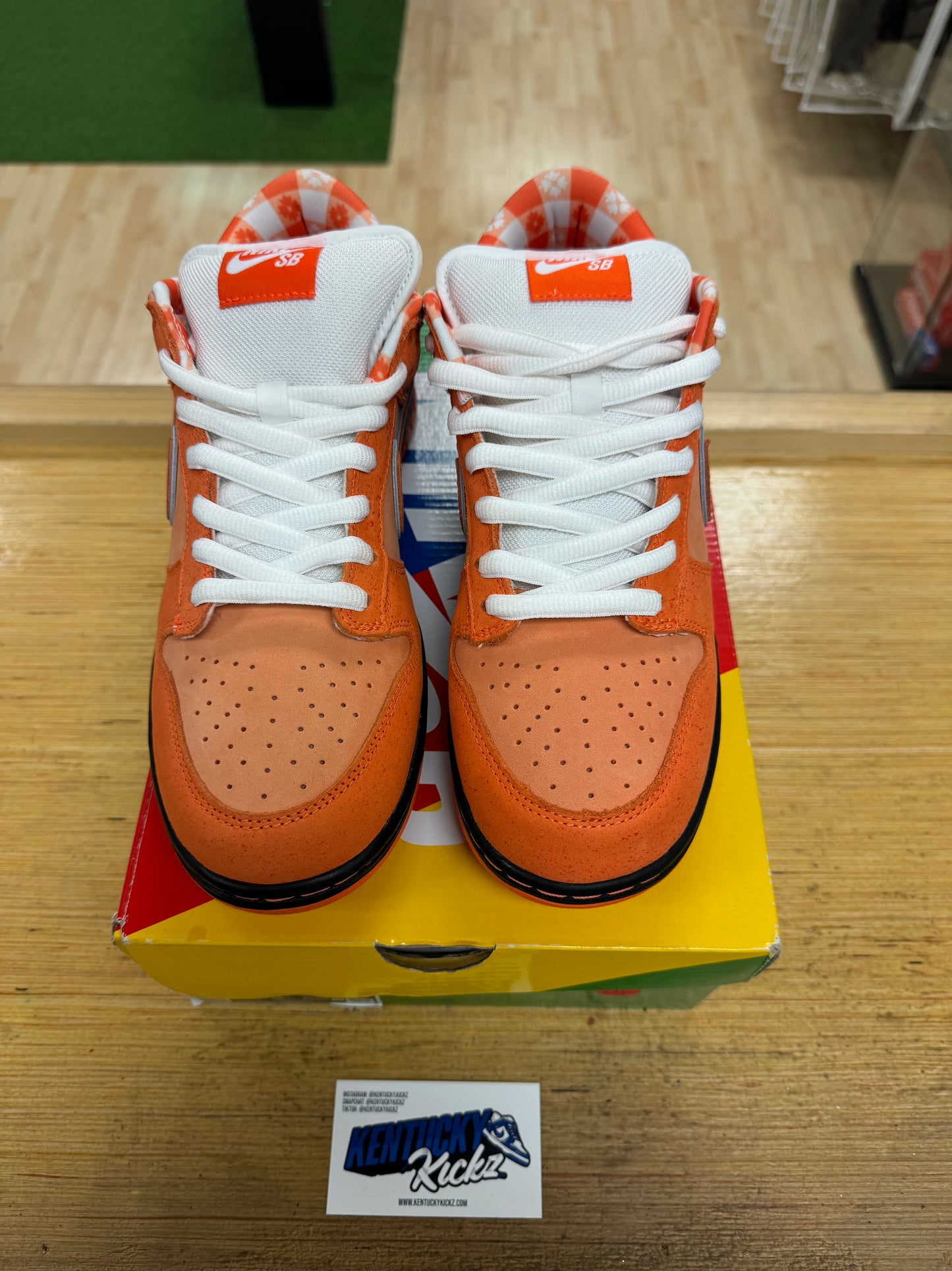 SB Dunk Low “Orange Lobster” (Sz 10) (VNDS)