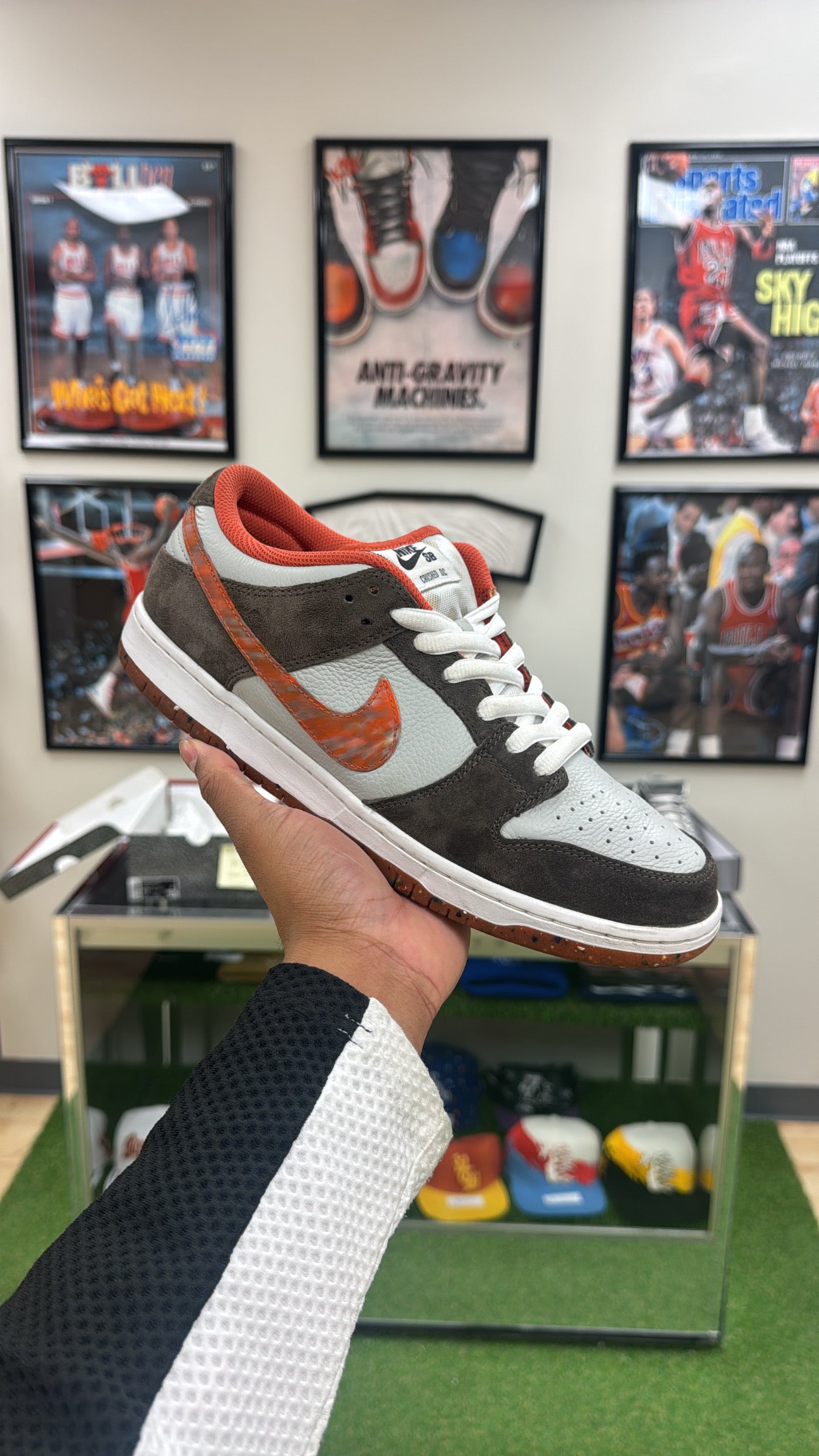 SB Dunk Low “Crushed D.C.” (Sz 9.5)