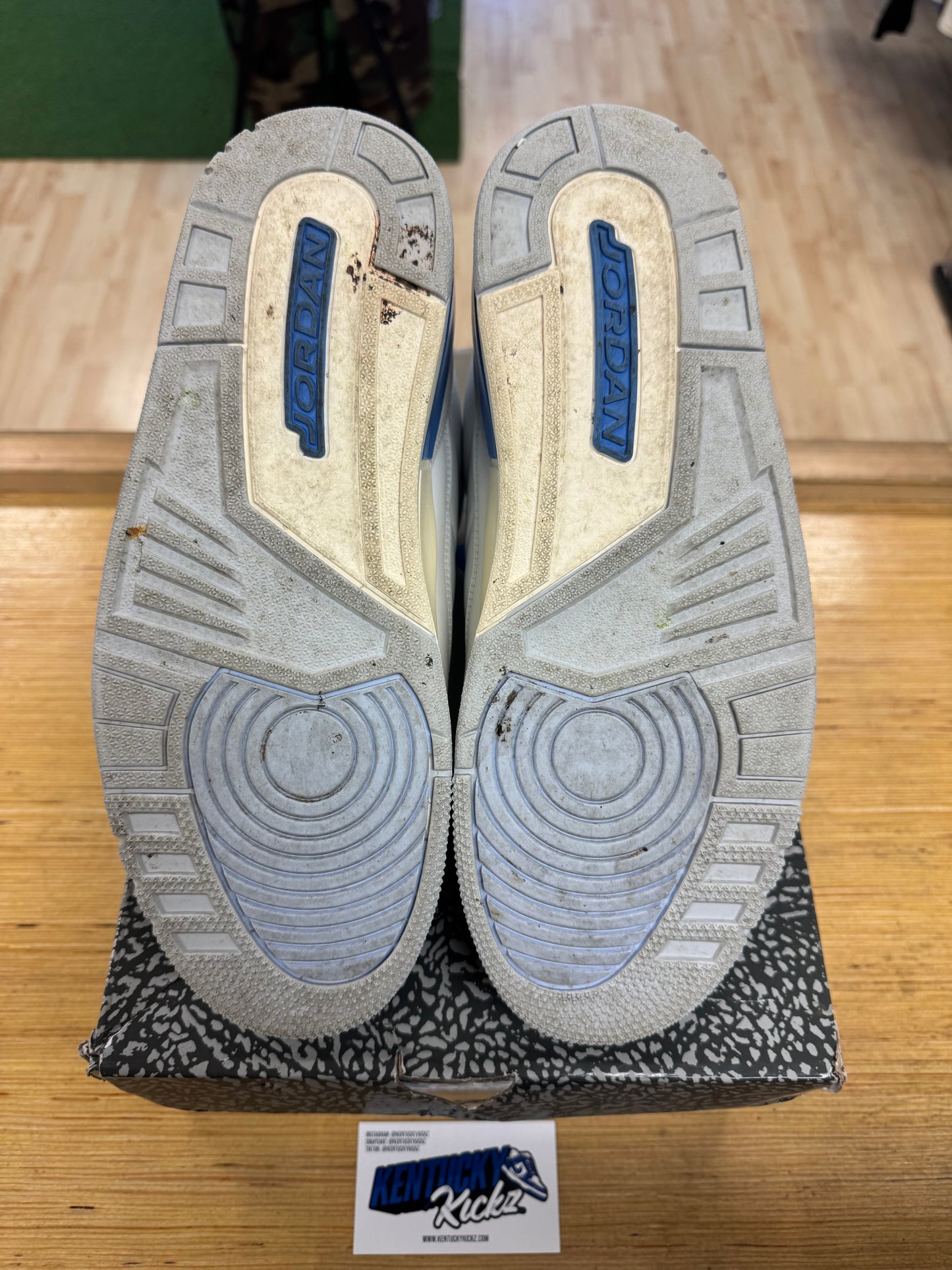 Jordan 3 Retro “Lucky Shorts” (Sz 11.5)