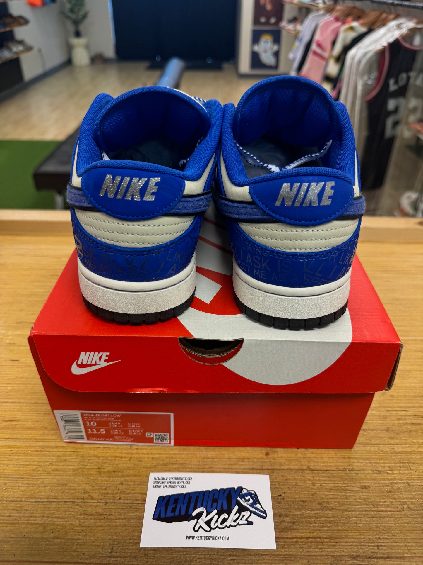 Dunk Low “Jackie Robinson” (Sz 10)