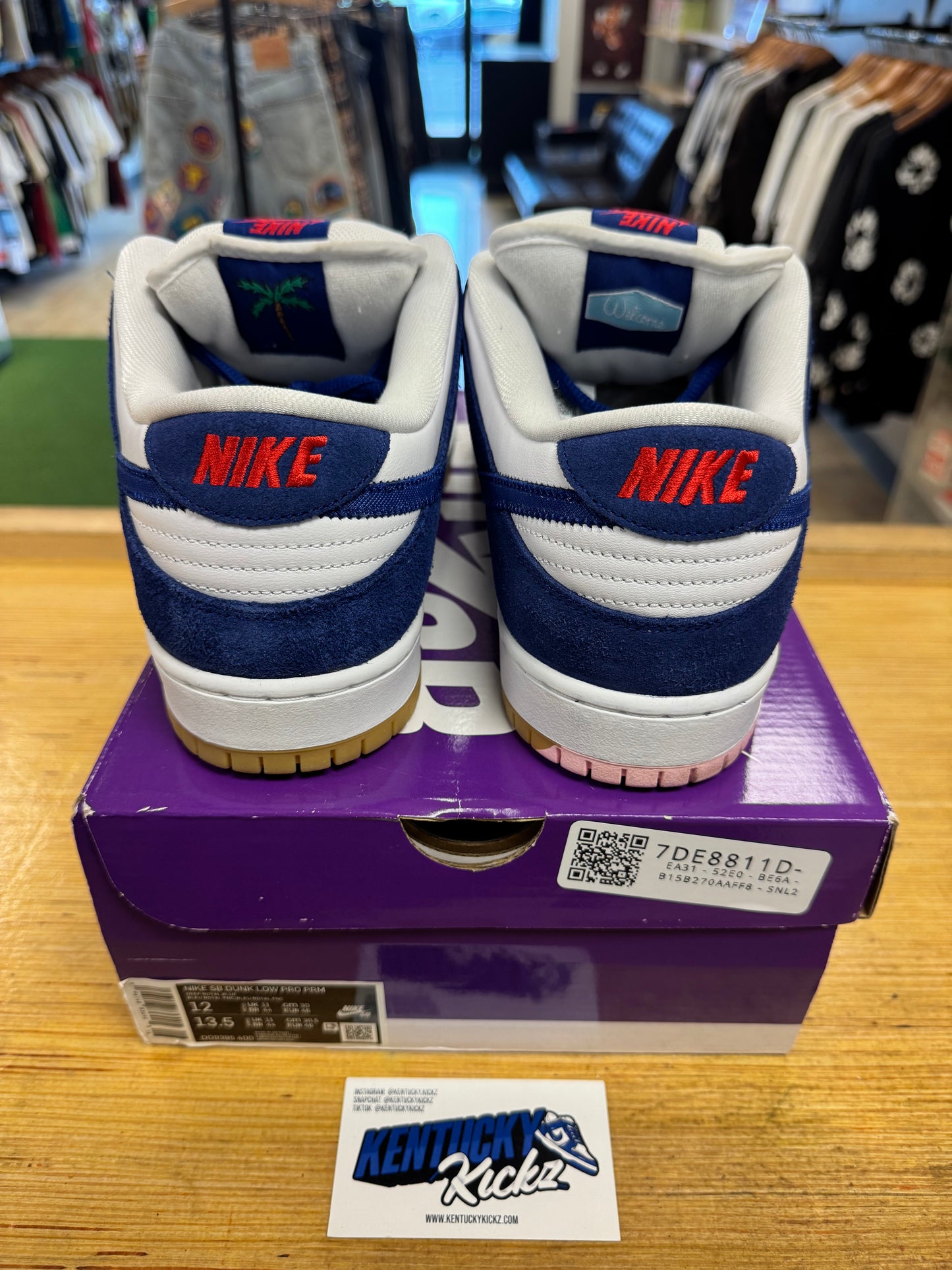 SB Dunk Low “Los Angeles Dodgers” (Sz 12)