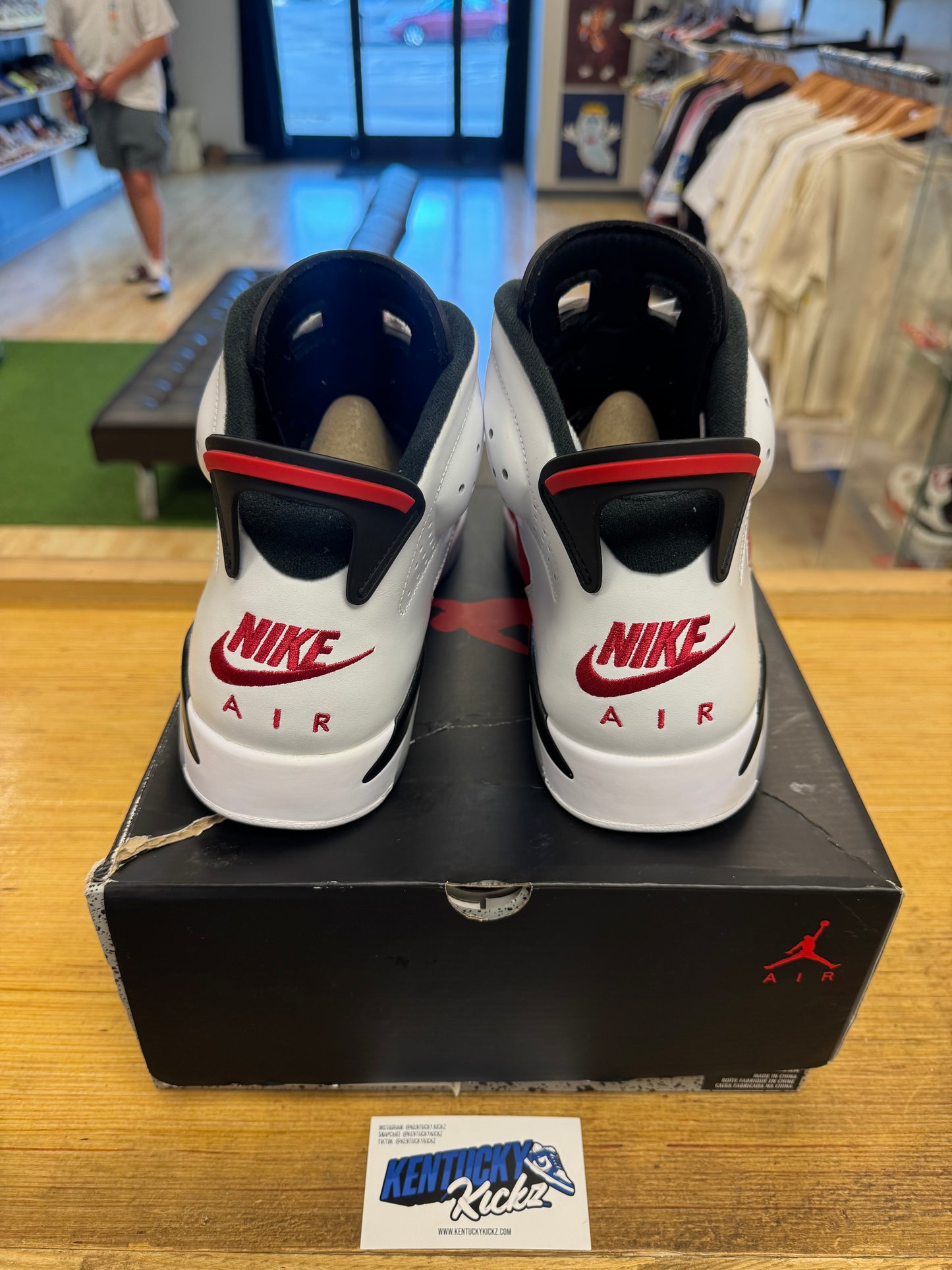 Jordan 6 Retro “Carmine” 2021 (Sz 14)
