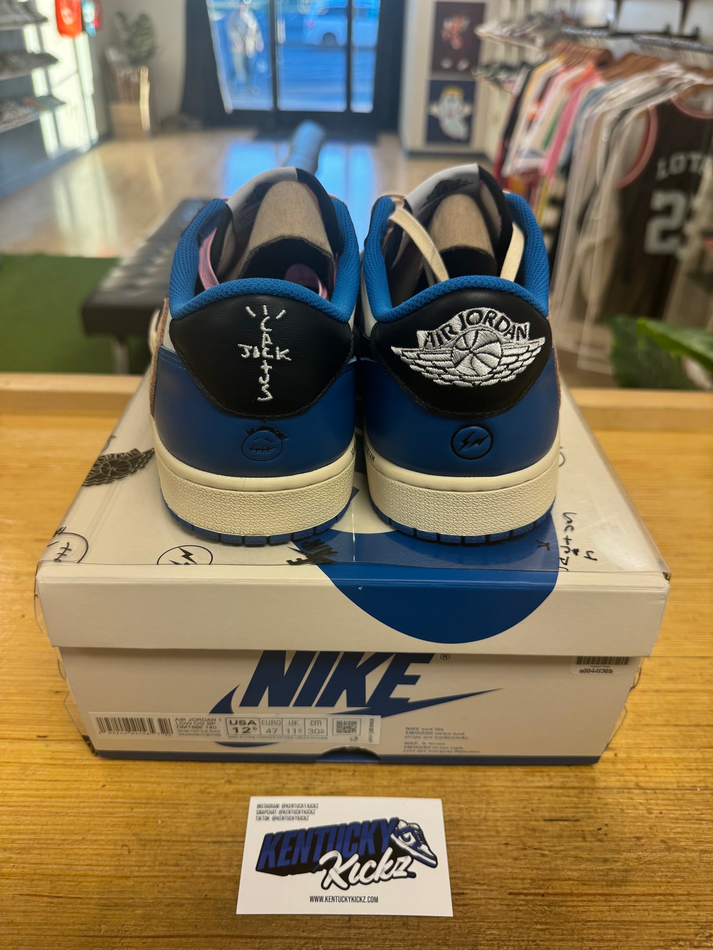 Jordan 1 Retro Low OG SP “Fragment X Travis Scott” (Sz 12.5)