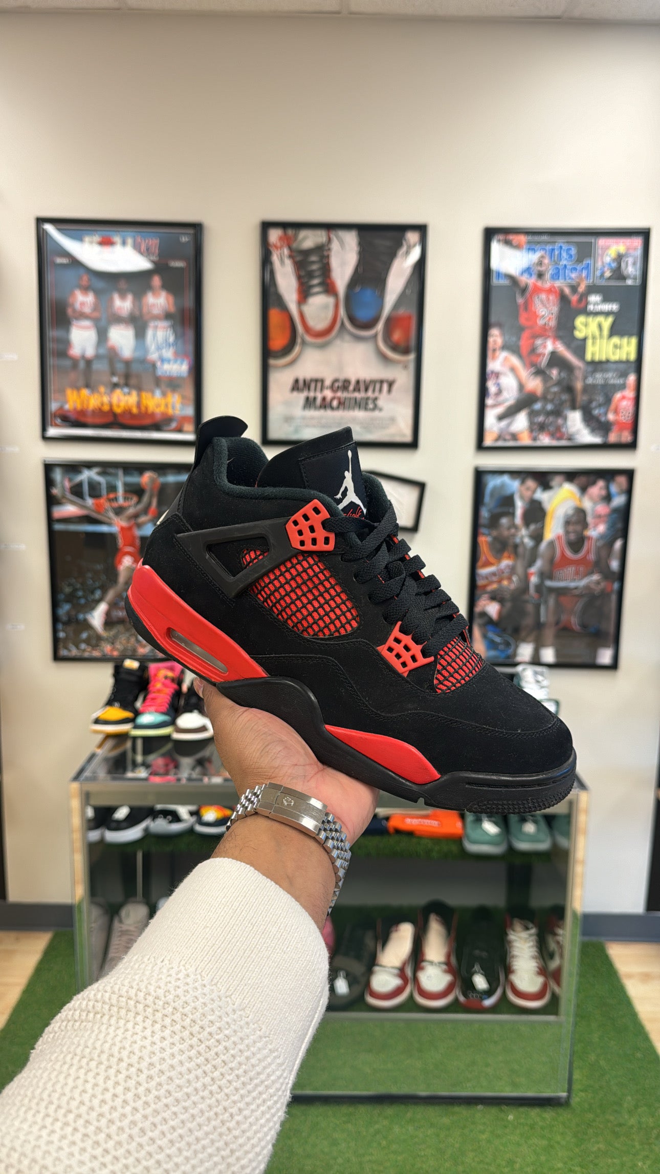 Jordan 4 Retro “Red Thunder” (Sz 10.5)