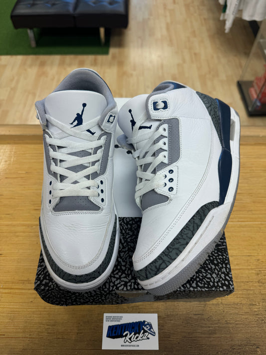 Jordan 3 Retro “Midnight Navy” (Sz 10.5)