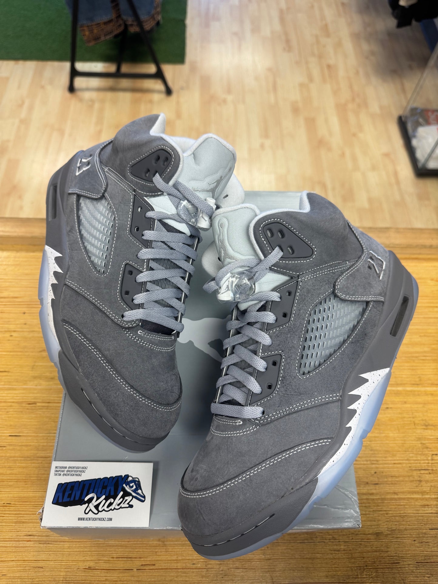 Jordan 5 Retro “Wolf Grey” 2026 (Sz 11.5)