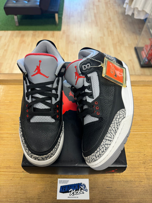 Jordan 3 Retro “Black Cement” 2018 (Sz 10)