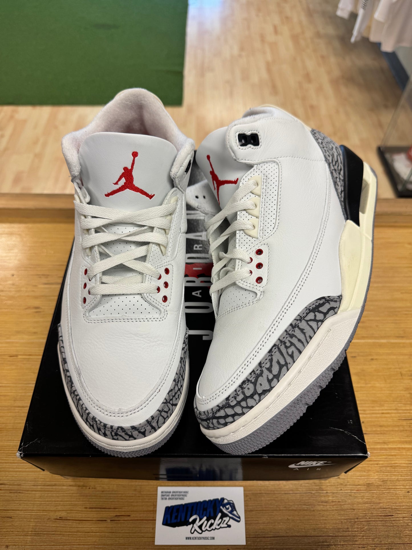 Jordan 3 Retro “White Cement Reimagined” (Sz 12)