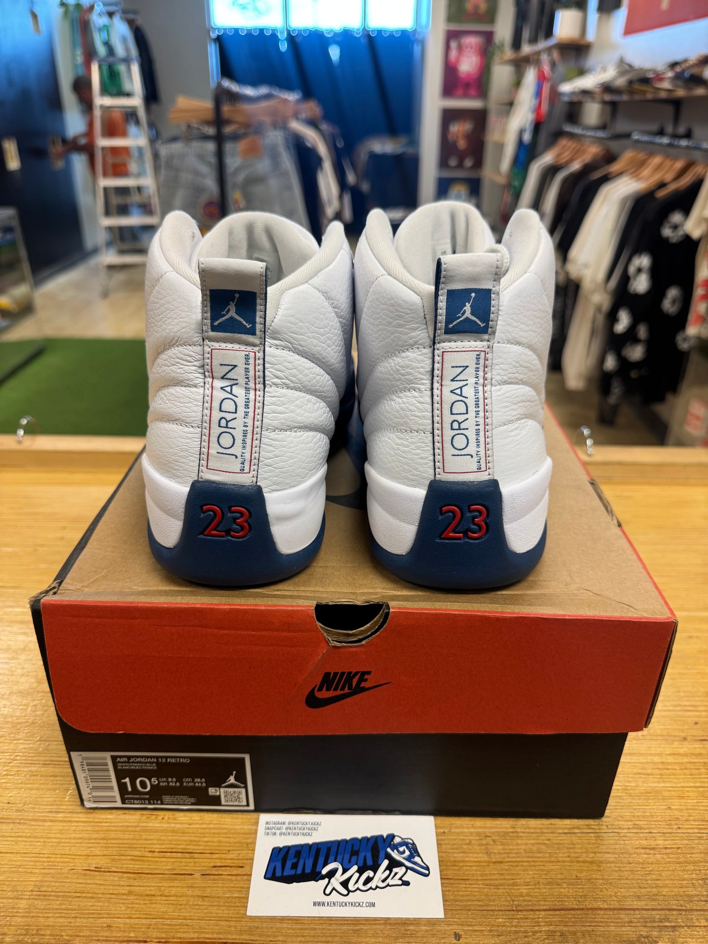 Jordan 12 Retro “French Blue” 2025 (Sz 10.5)