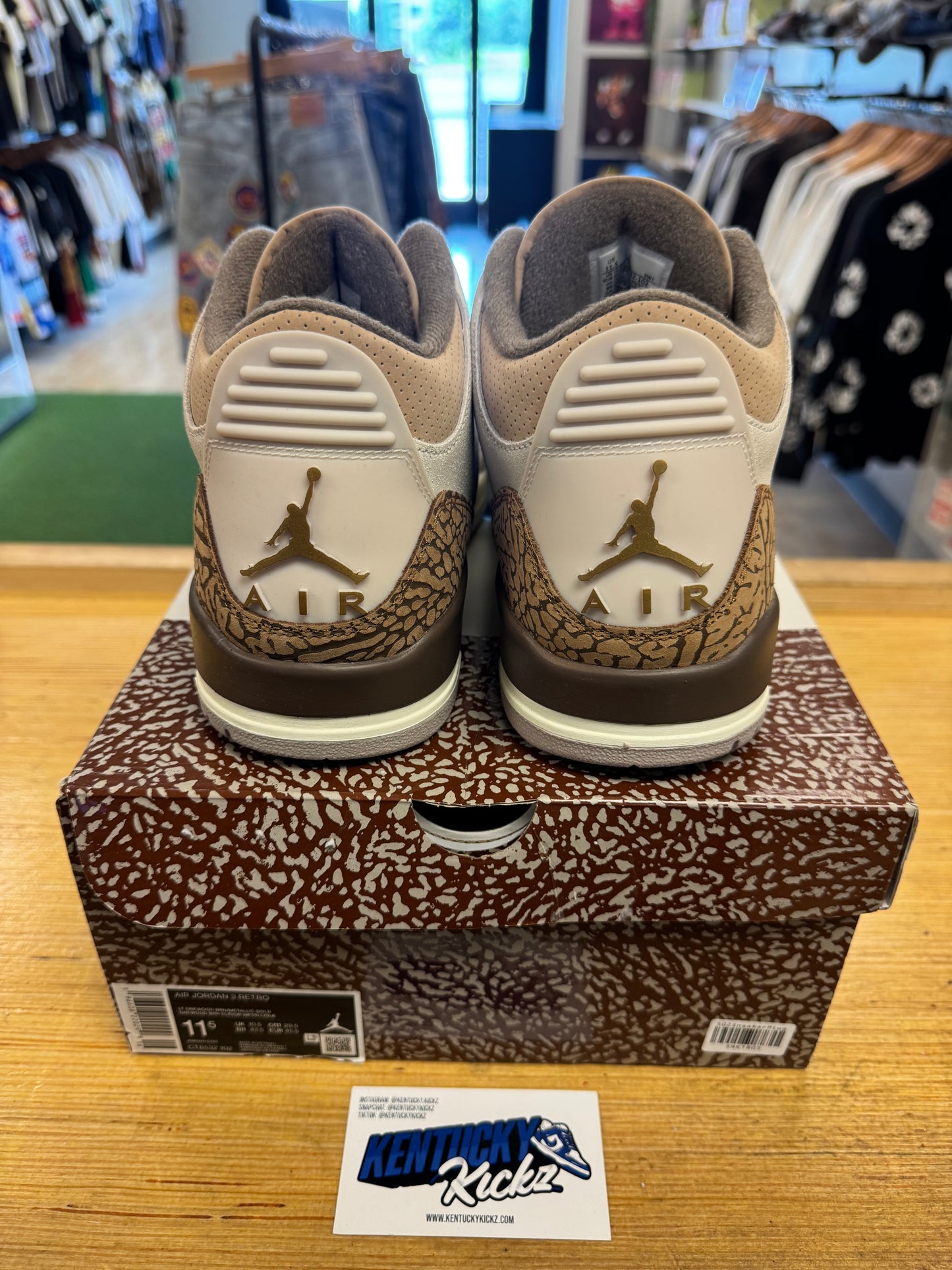 Jordan 3 Retro “Palomino” (Sz 11.5)