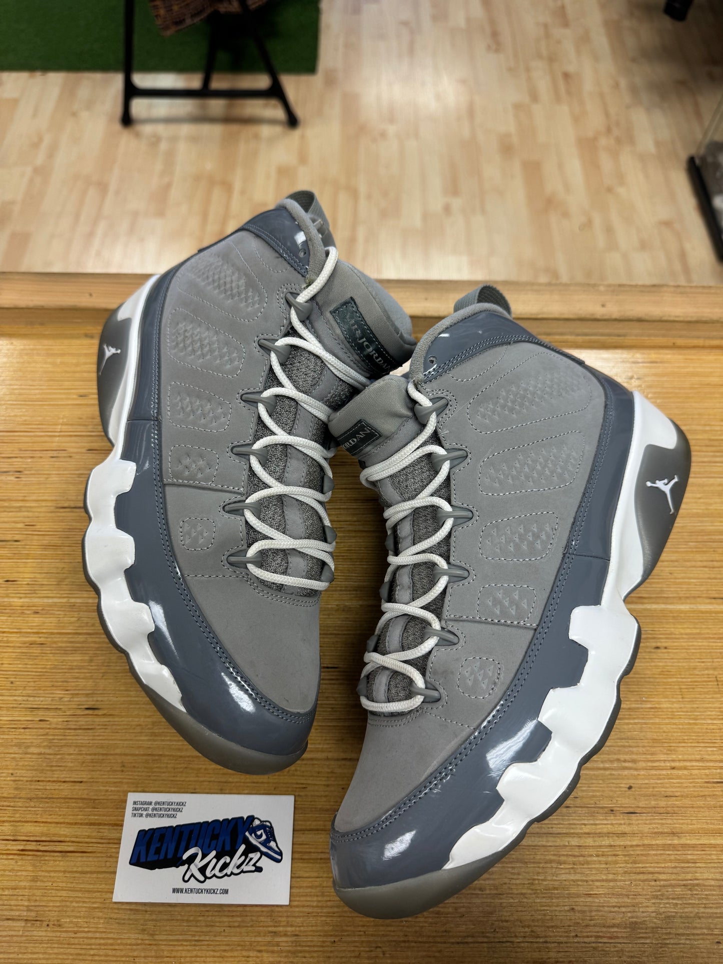Jordan 9 Retro “Cool Grey” 2025 (Sz 11)