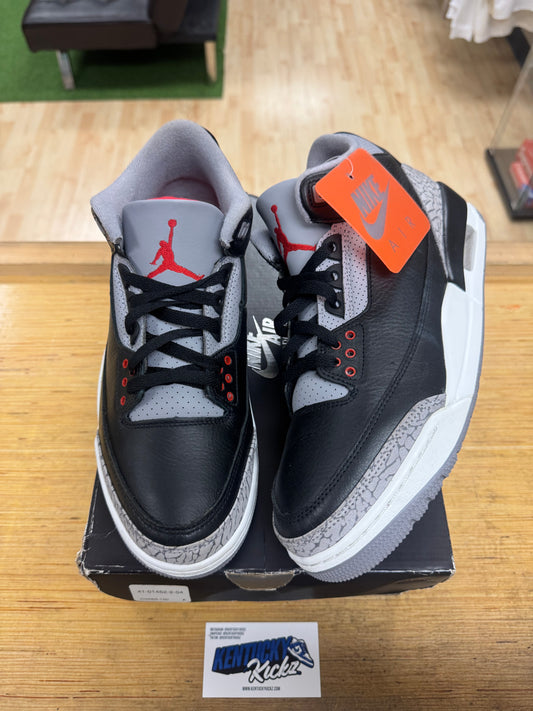 Jordan 3 Retro “Black Cement” (Sz 9.5)