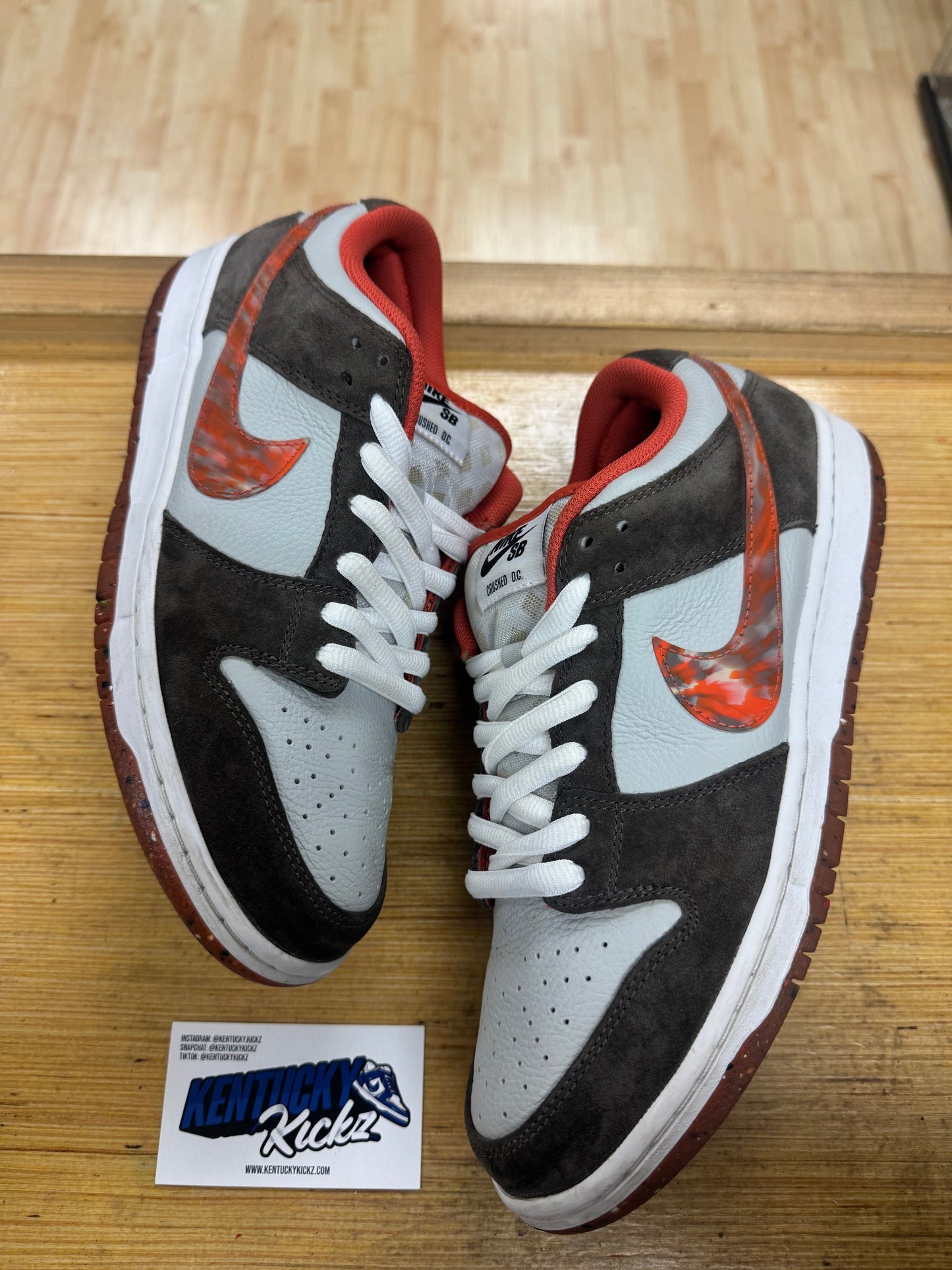 SB Dunk Low “Crushed D.C.” (Sz 9.5)
