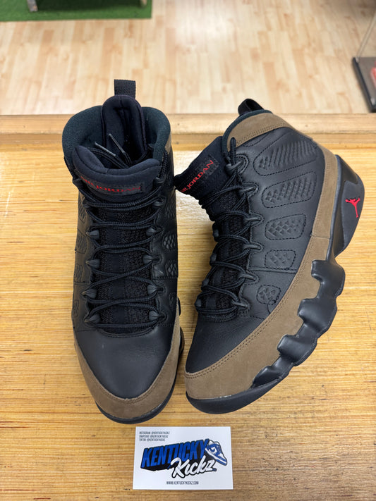 Jordan 9 Retro “Olive” 2024 (Sz 9.5)
