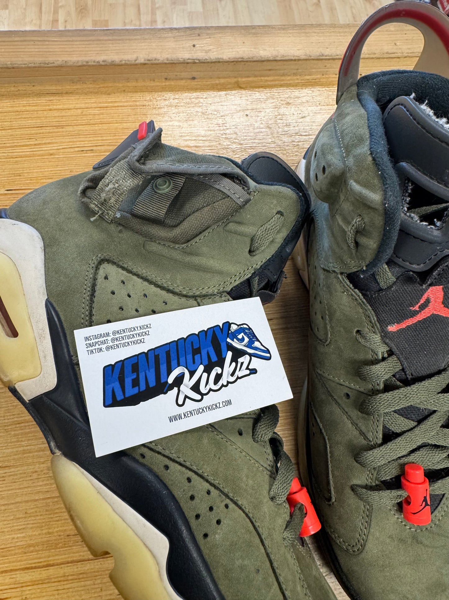 Jordan 6 Retro “Travis Scott” (Sz 10)