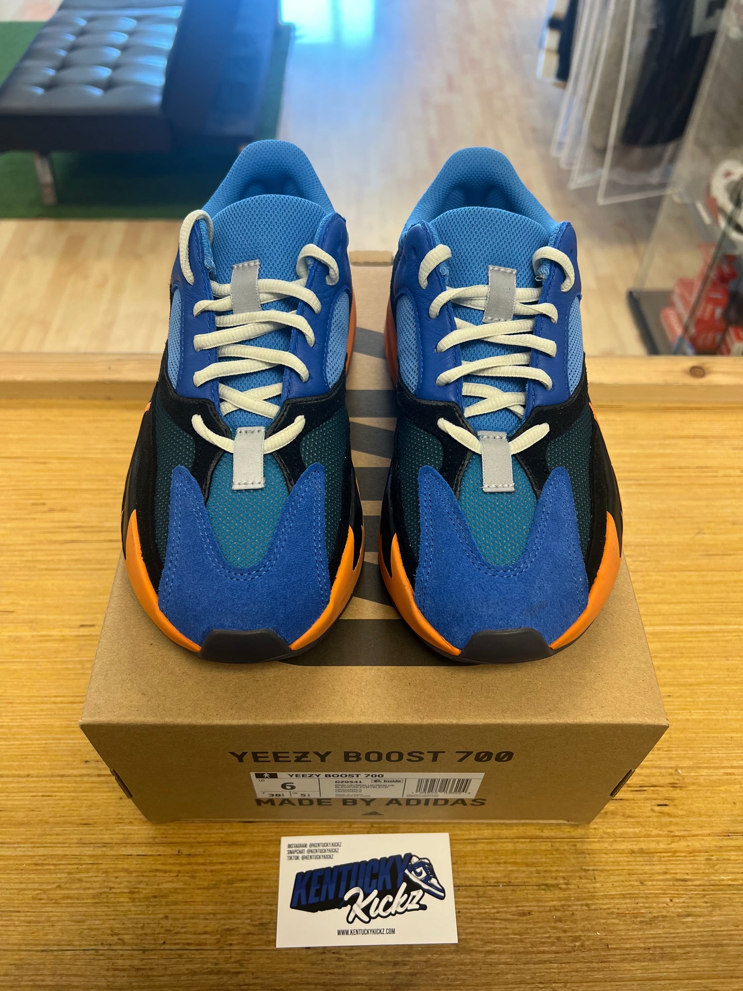 Yeezy Boost 700 “Bright Blue” (Sz 6)