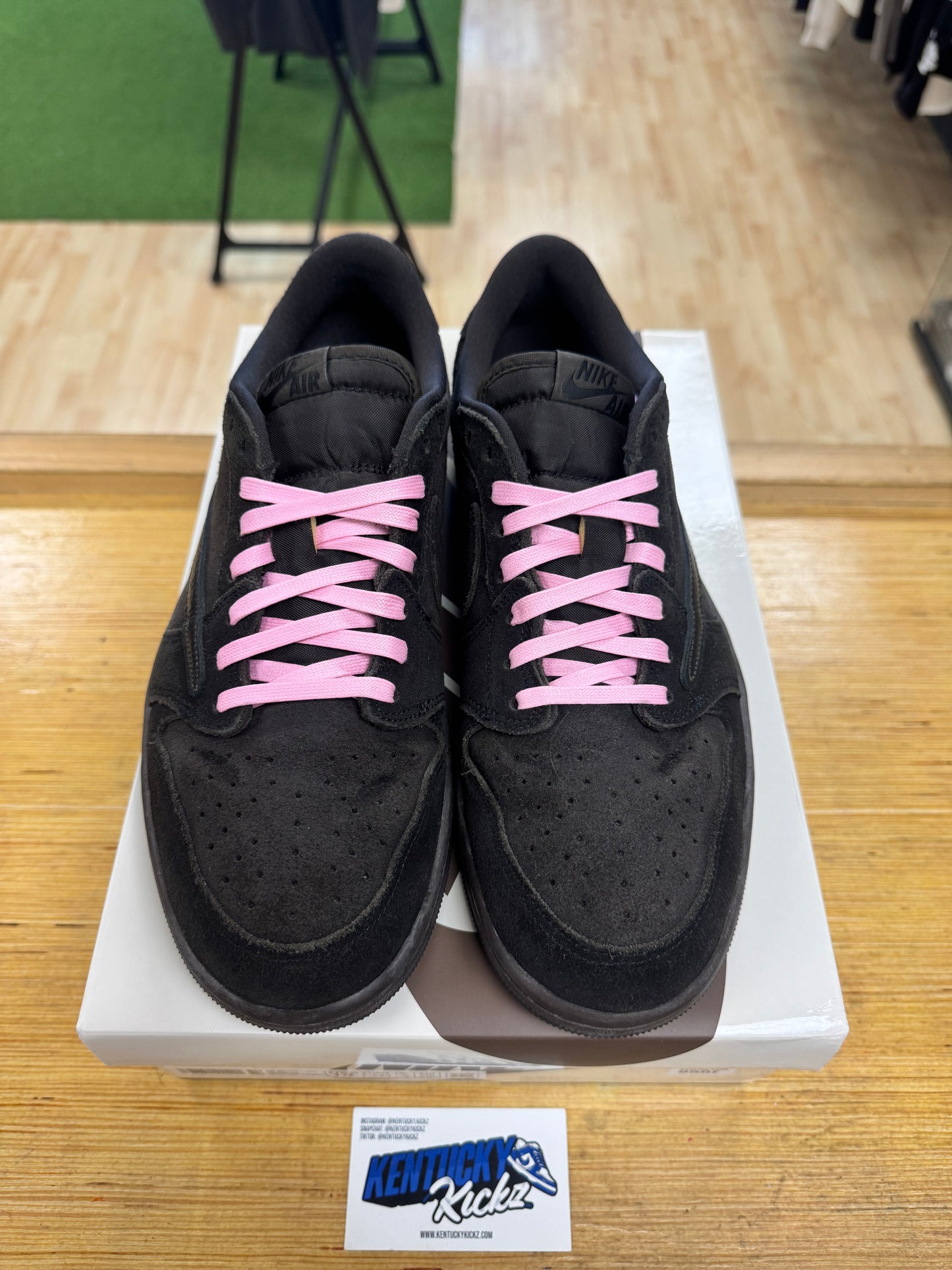 Jordan 1 Retro Low OG SP “Travis Scott Velvet Brown” (Sz 10)