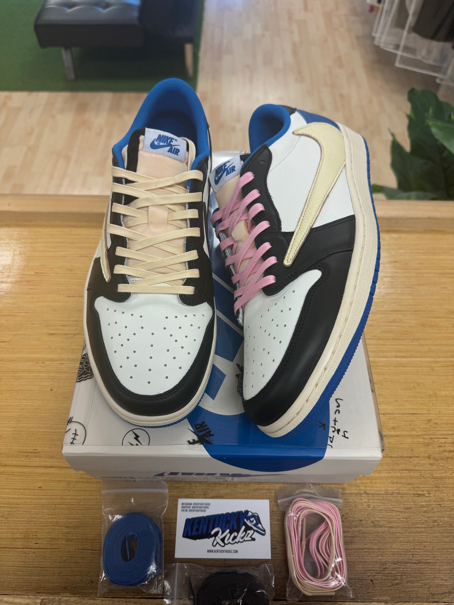 Jordan 1 Retro Low OG SP “Fragment X Travis Scott” (Sz 12.5)