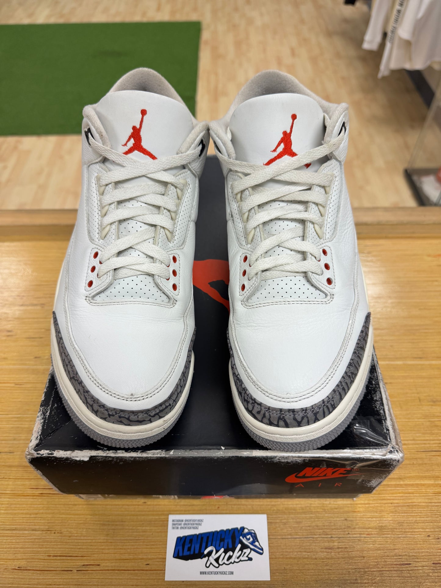 Jordan 3 Retro “White Cement Reimagined” (Sz 12)