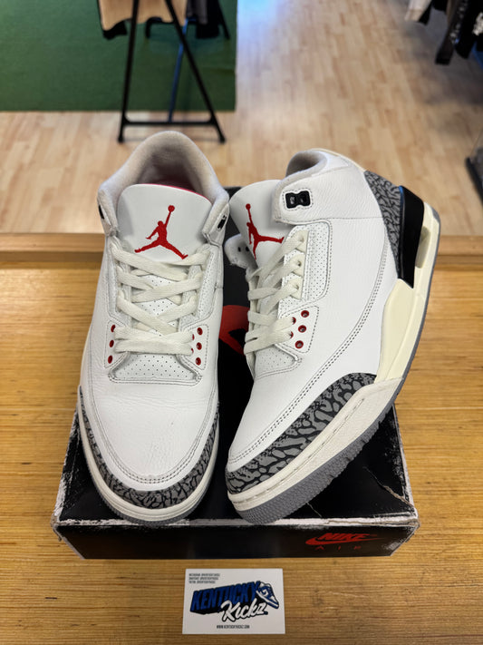 Jordan 3 Retro “White Cement Reimagined” (Sz 11)