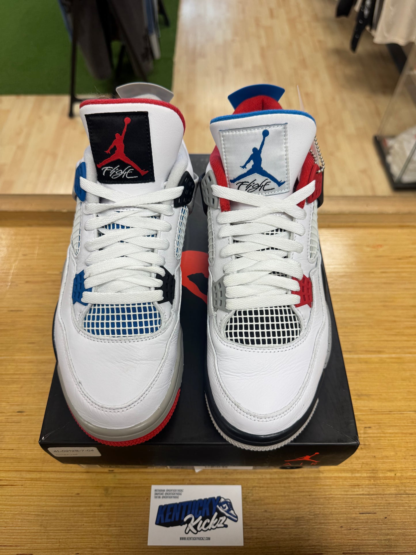 Jordan 4 Retro “What The” (Sz 9)