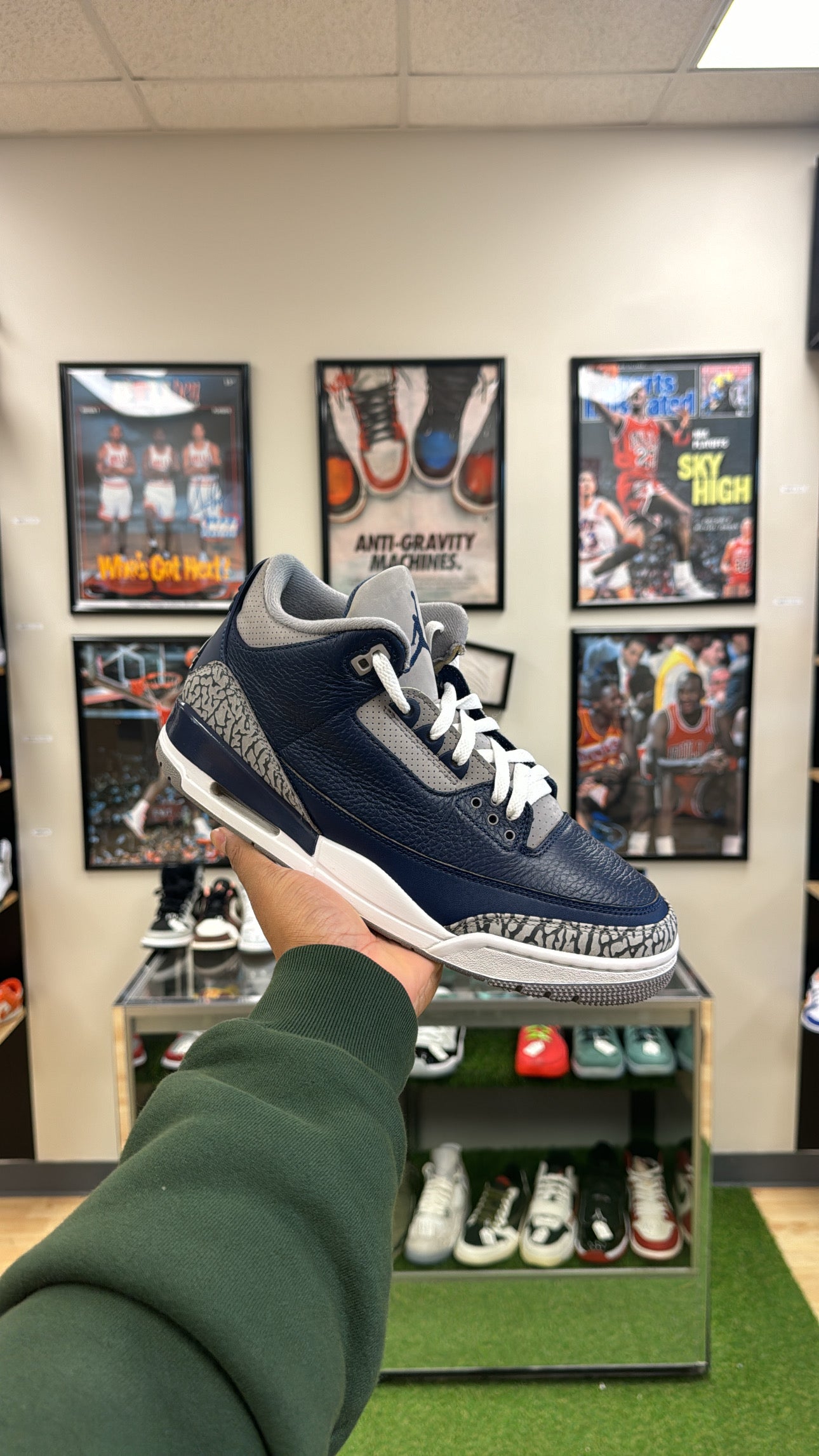 Jordan 3 Retro “Georgetown” (Sz 10.5)