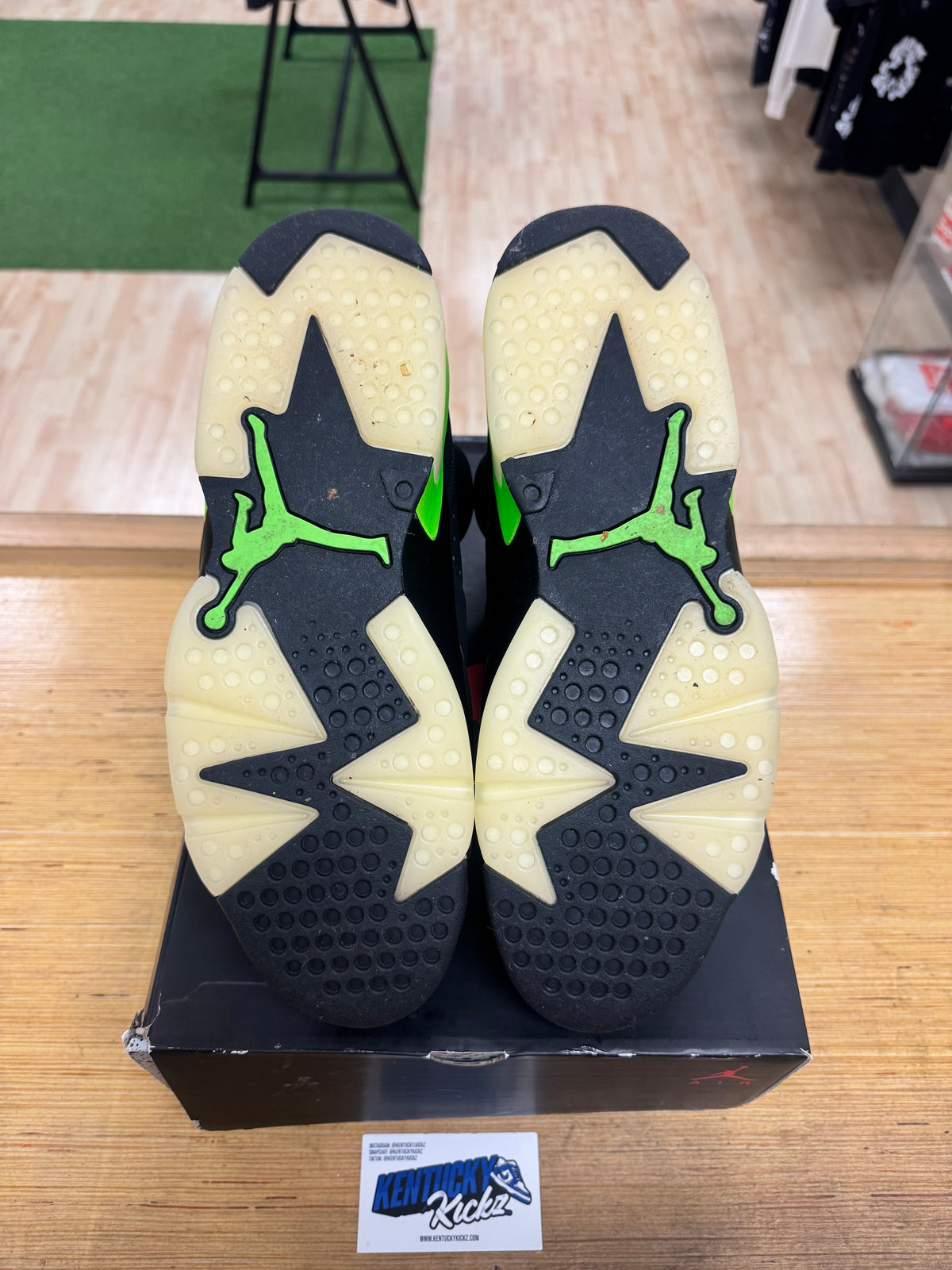 Jordan 6 Retro “Electric Green” (Sz 13)