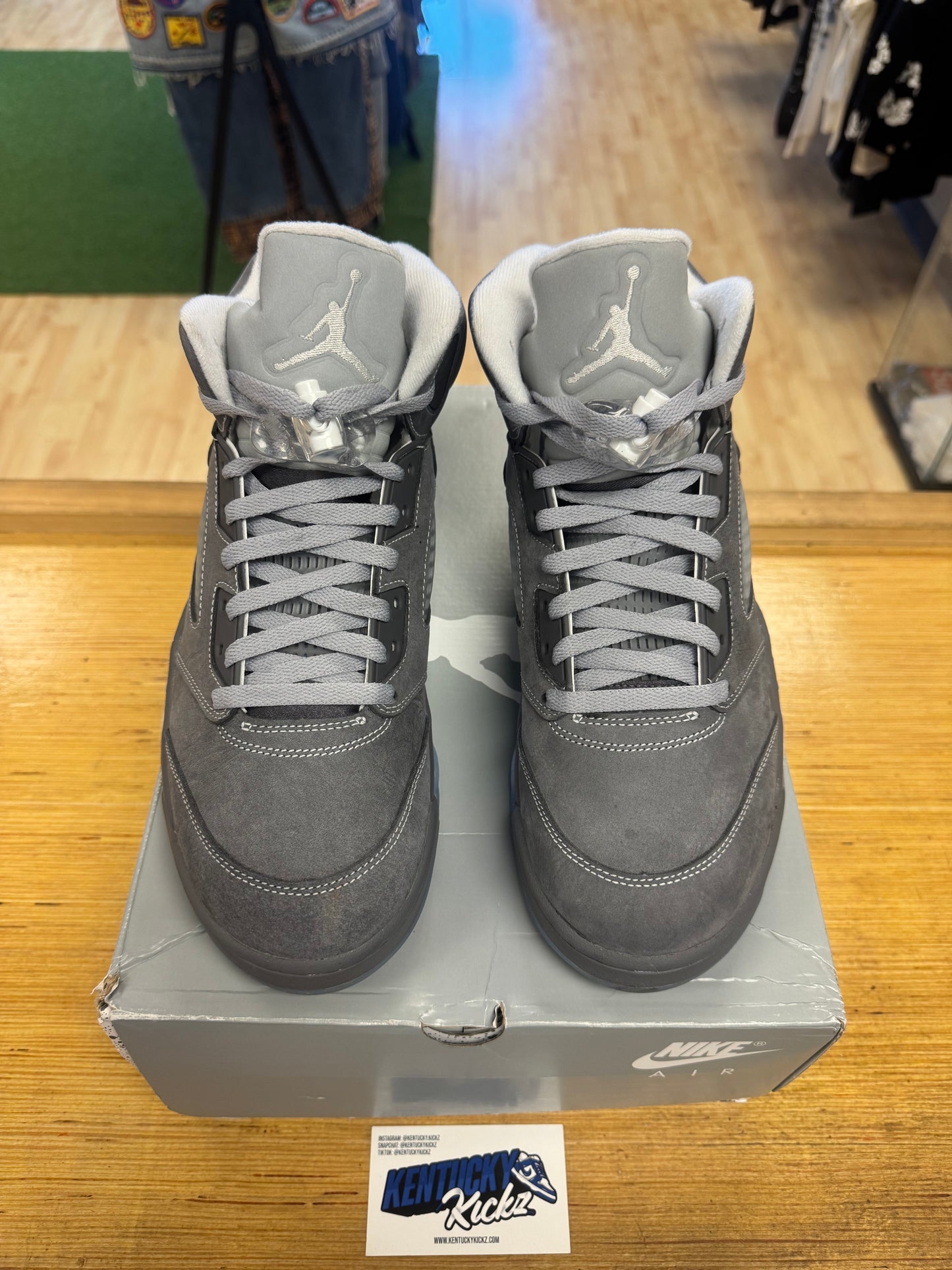 Jordan 5 Retro “Wolf Grey” 2026 (Sz 11.5)