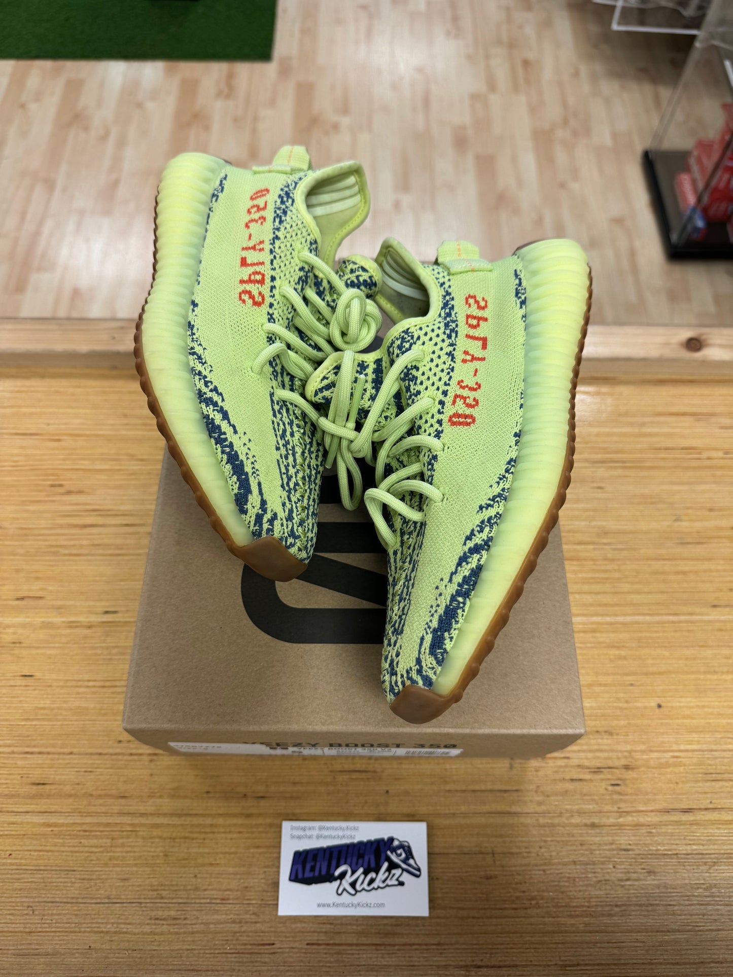 Yeezy 350 Boost “Frozen Yellow” (Sz 5) (USED 1x)