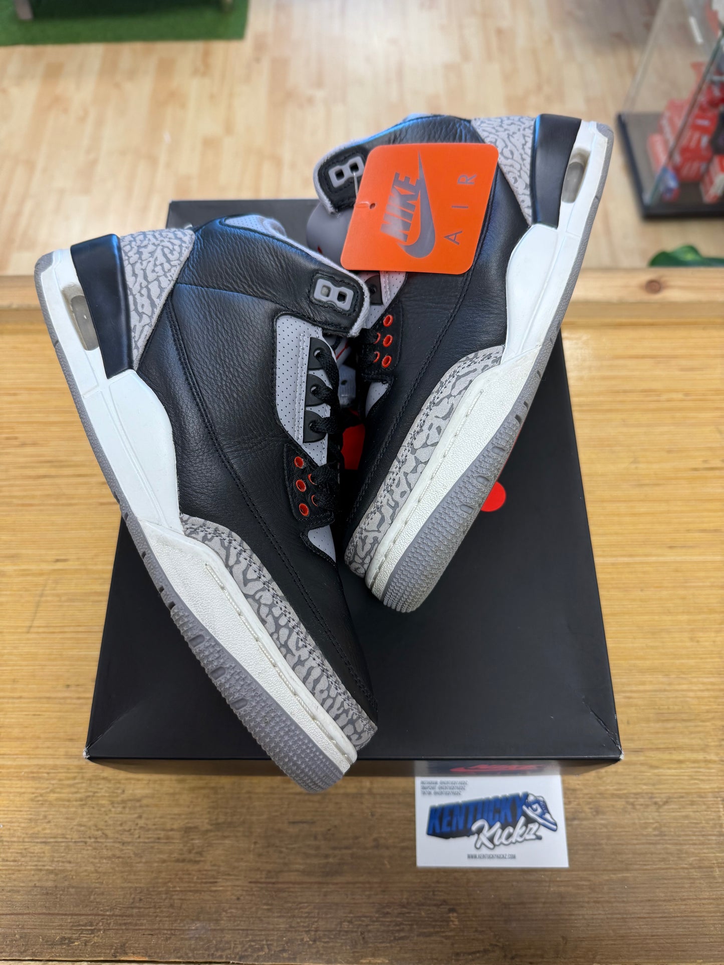 Jordan 3 Retro “Black Cement” (Sz 9.5)