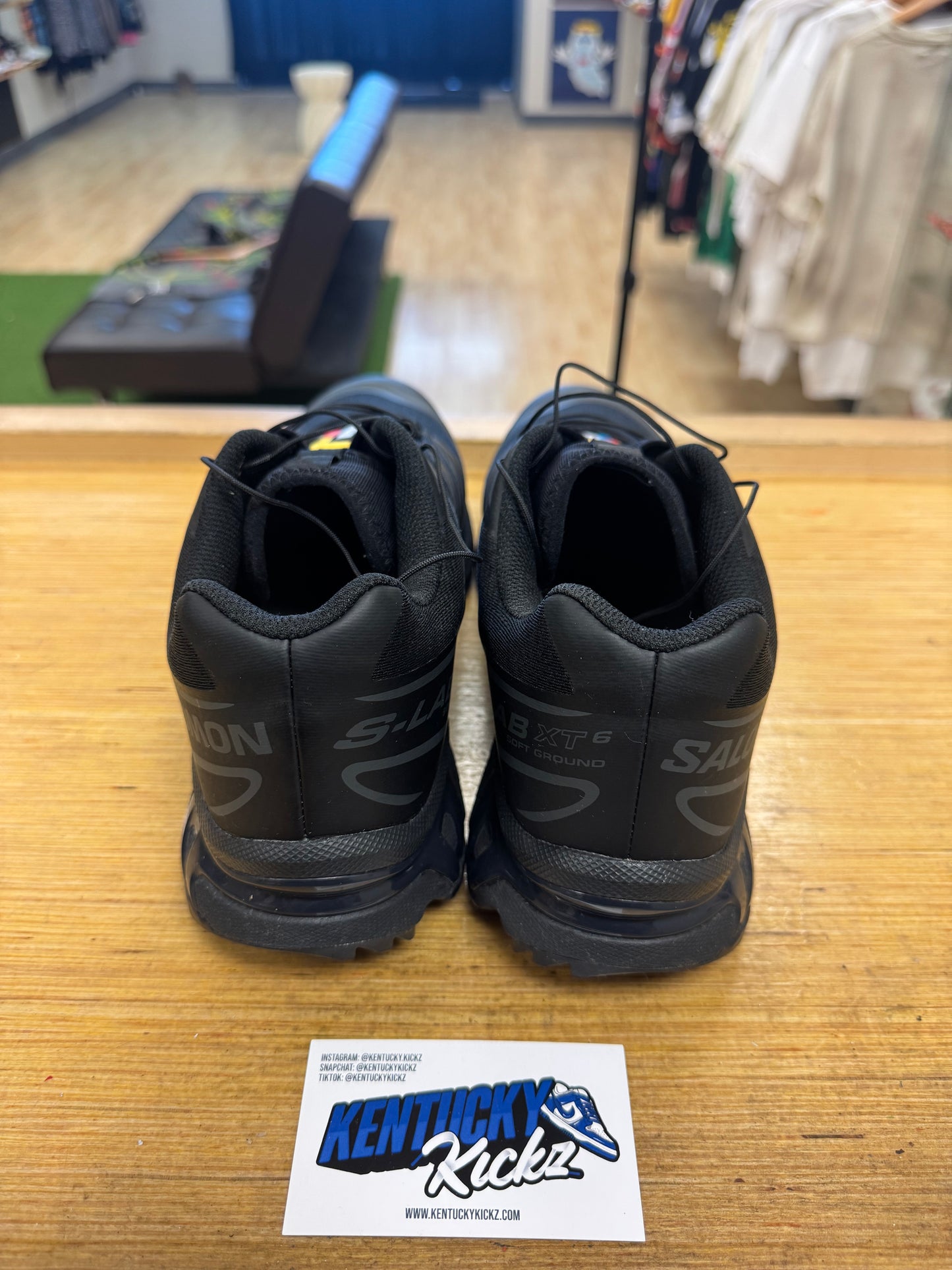 Salomon XT-6 “Triple Black” (Sz 12)