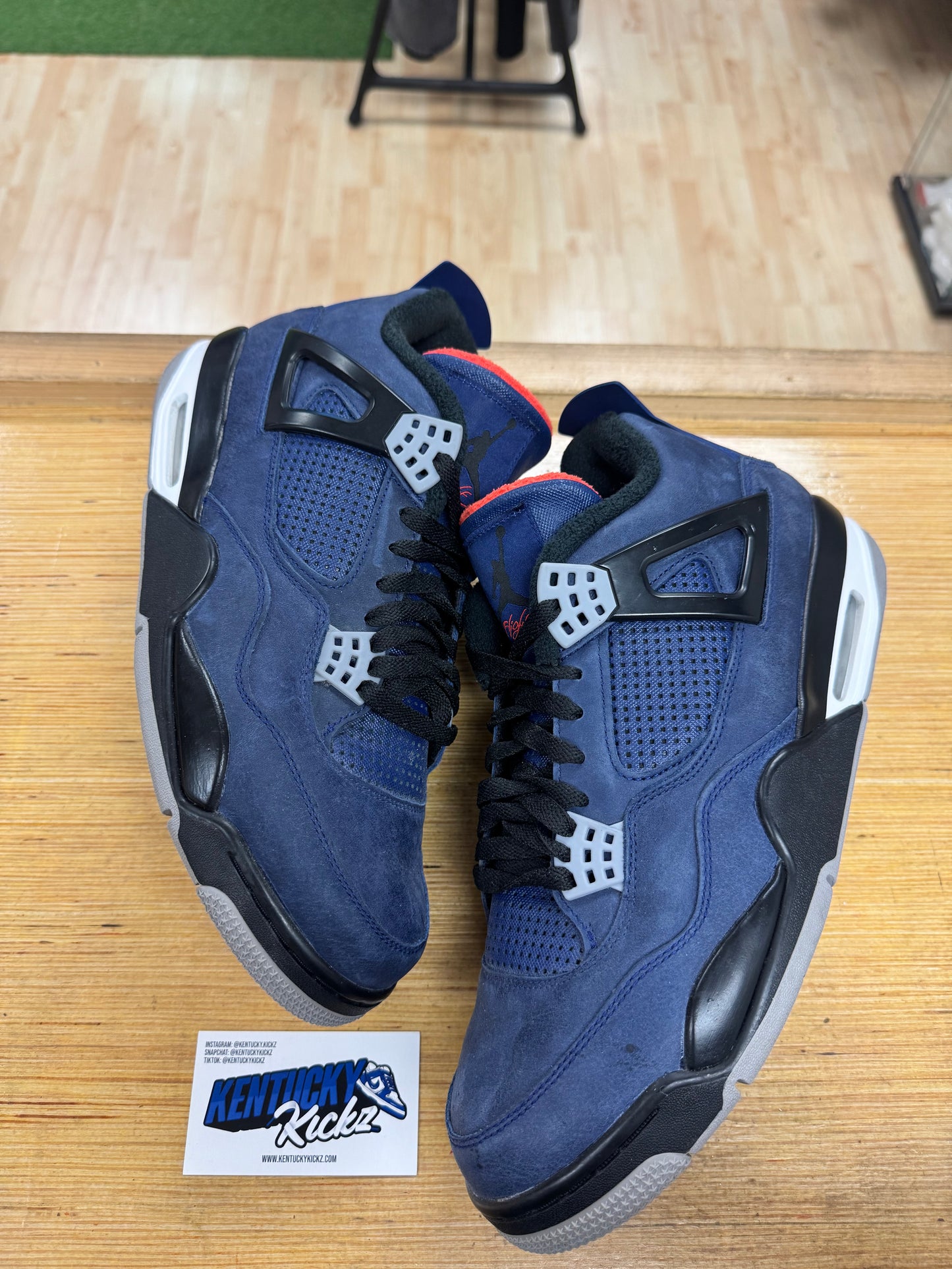Jordan 4 Retro “Winterized Loyal Blue” (Sz 12)