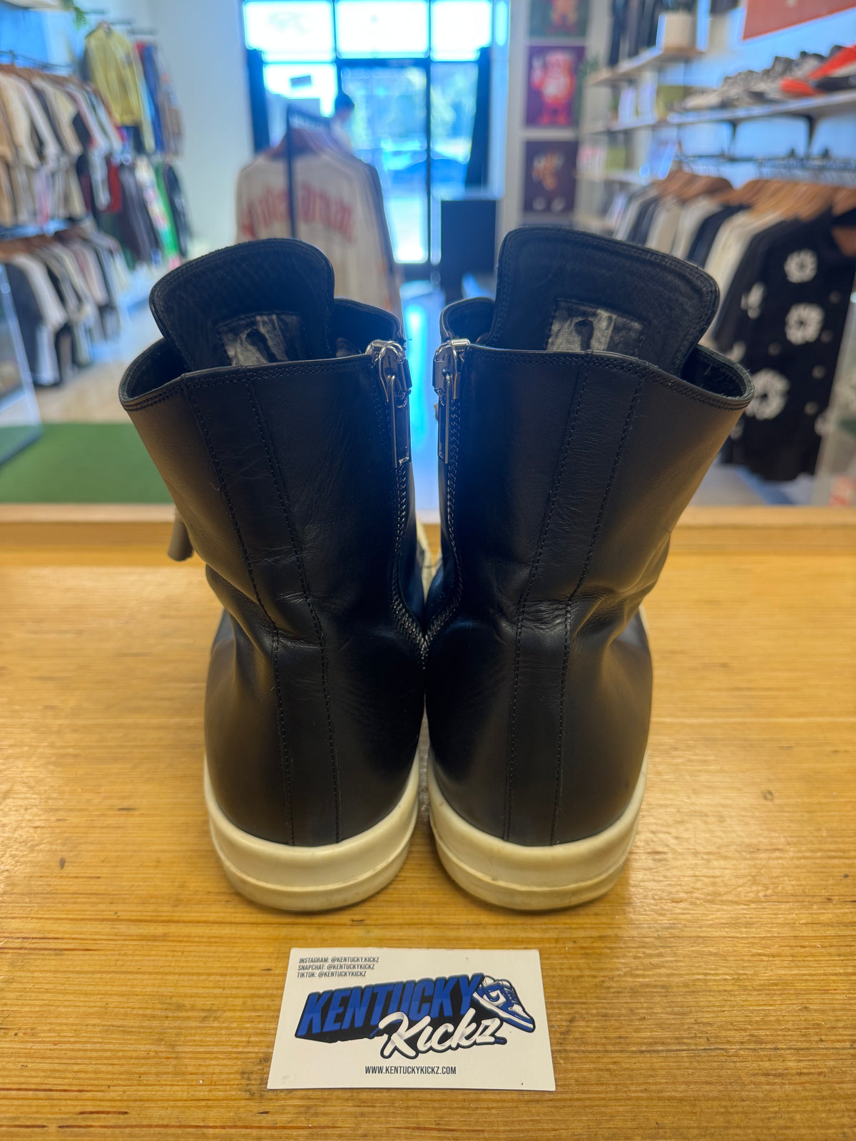 Rick Owen’s Porterville Jumbolaced High (Sz 45 EU / 12 Men)