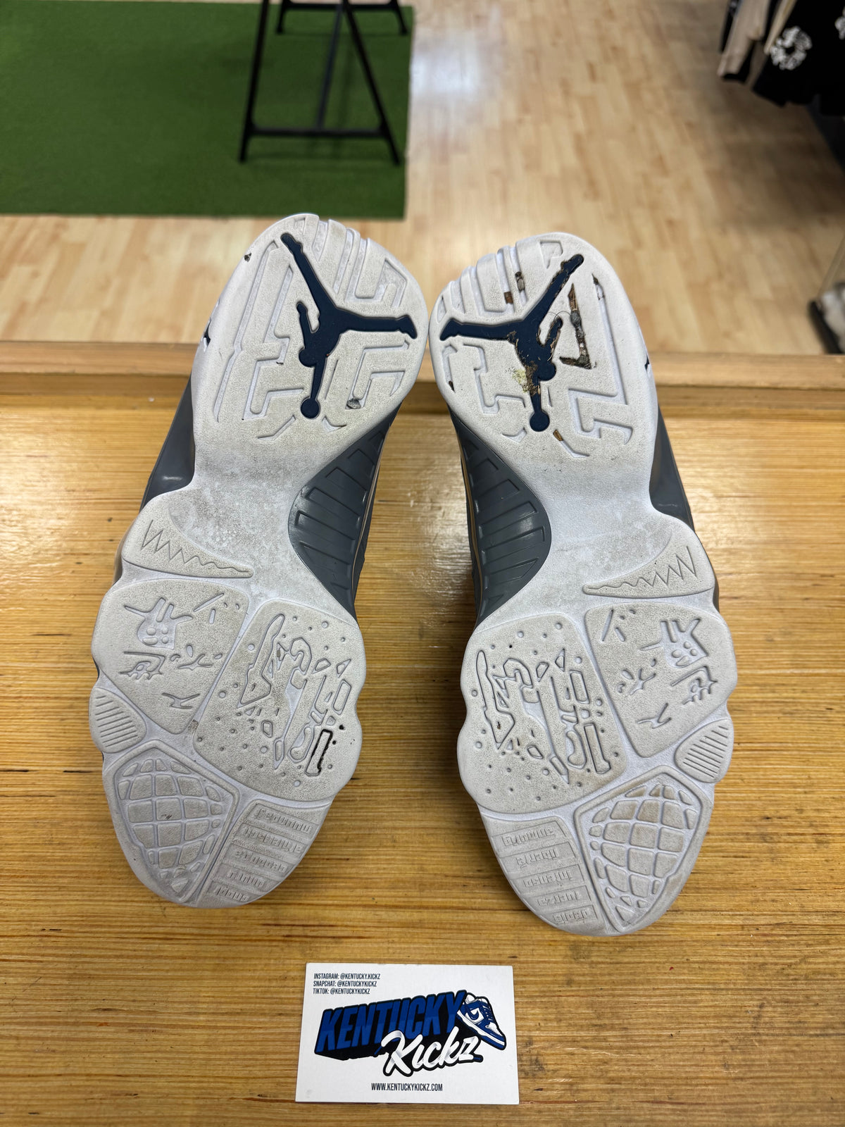Jordan 9 Retro “Flint Grey French Blue” (Sz 11)