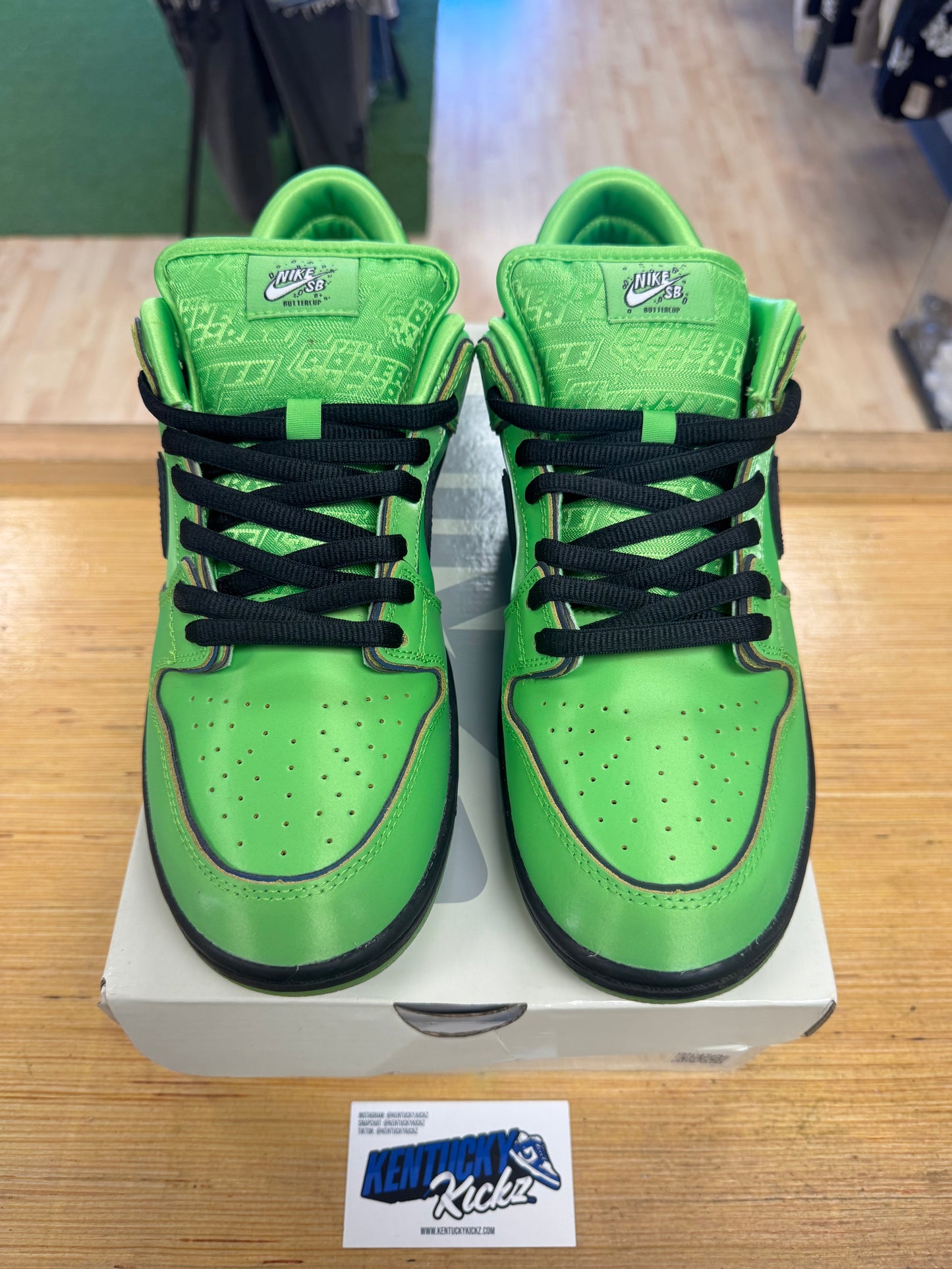 SB Dunk Low “The Powerpuff Girls Buttercup” (Sz 11)