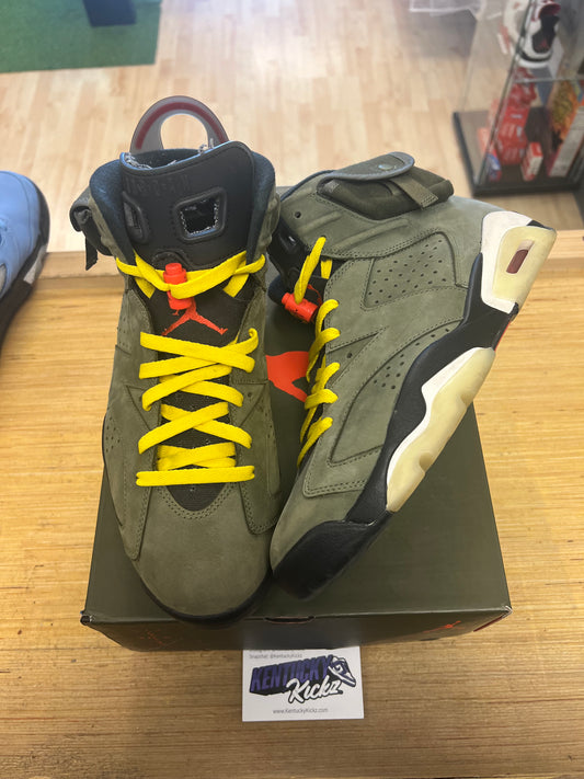 Jordan 6 Retro “Travis Scott” (Sz 10) (USED)