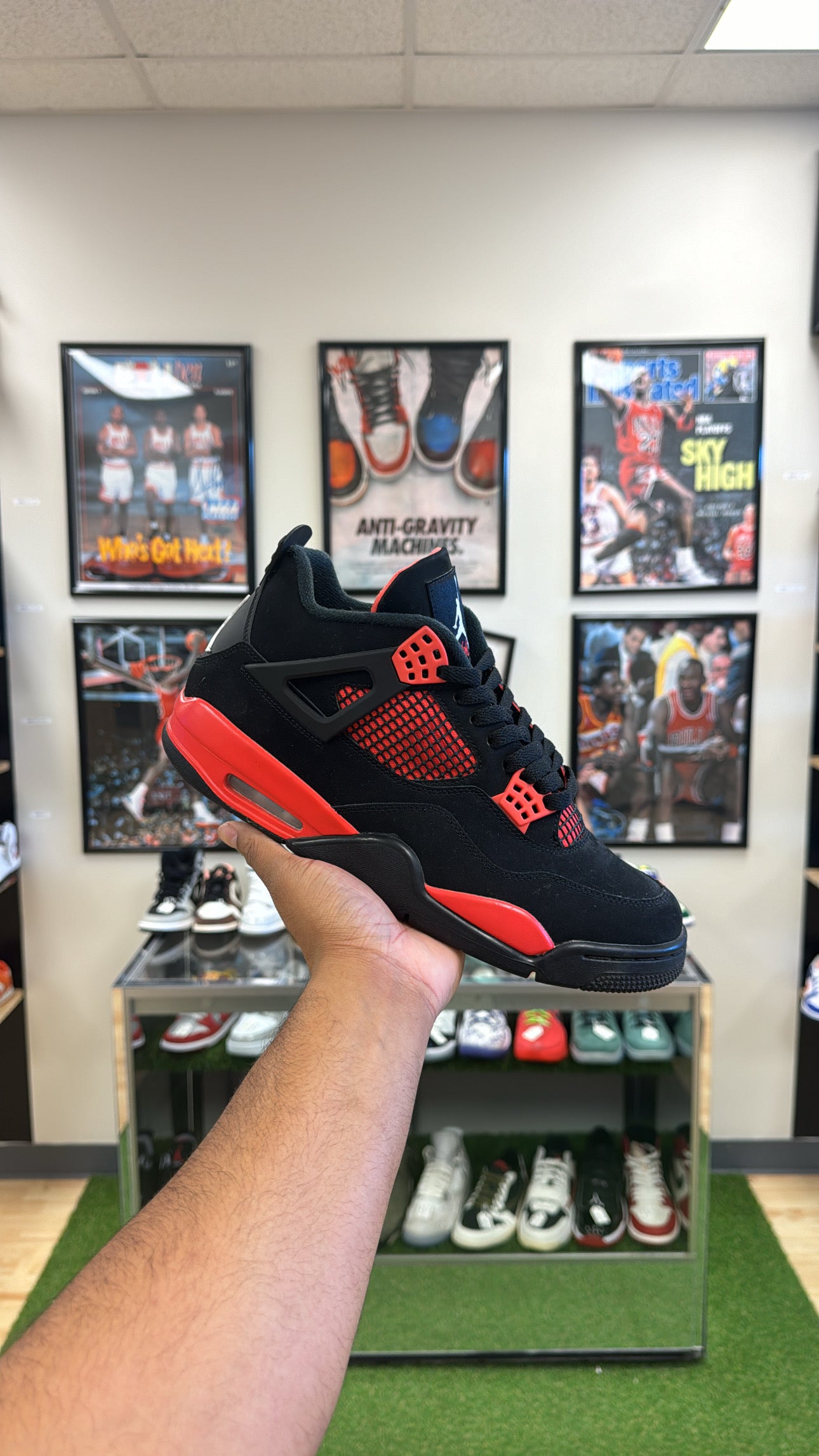 Jordan 4 Retro “Red Thunder” (Sz 10.5)