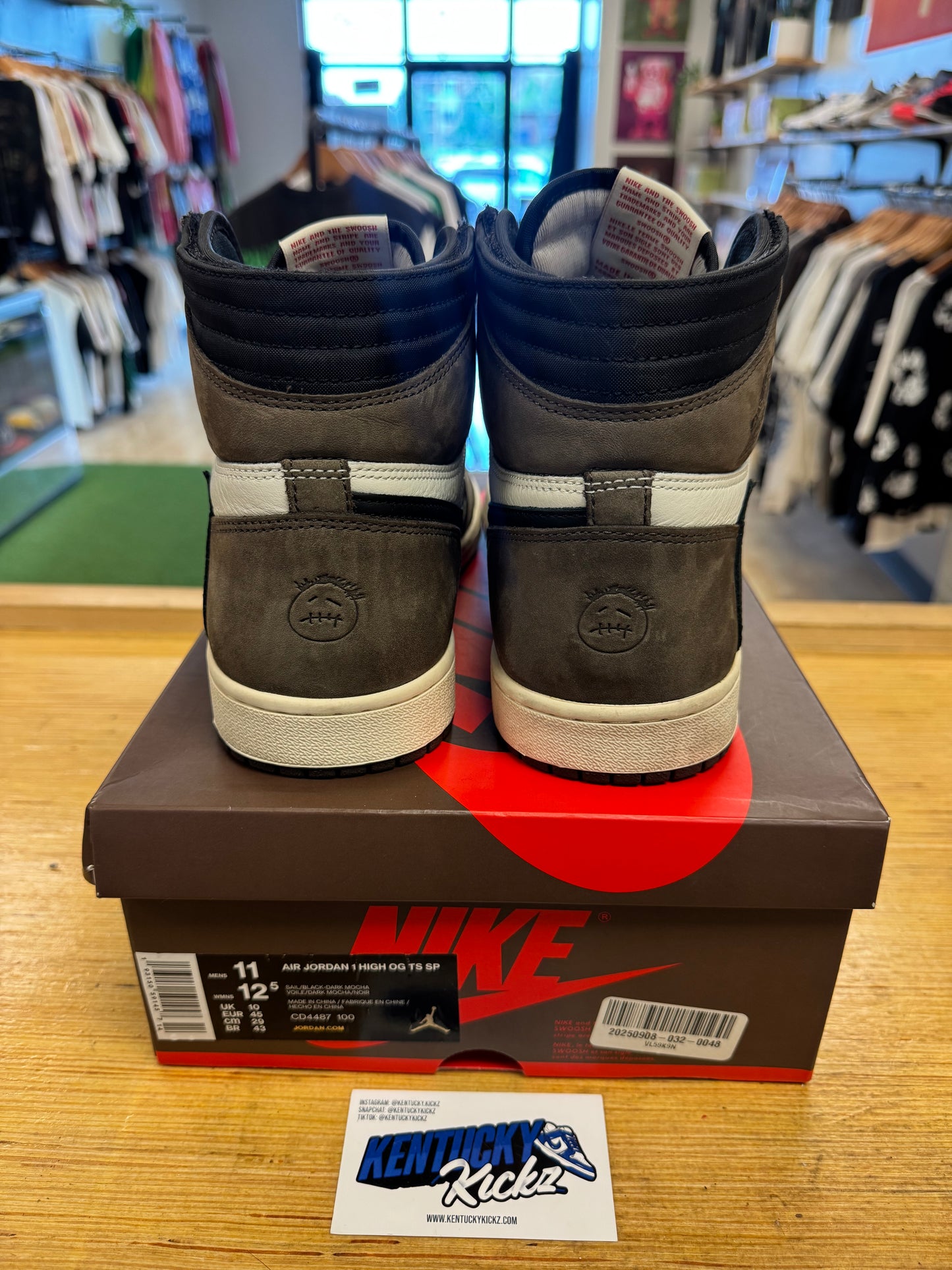 Jordan 1 Retro High OG SP “Travis Scott Mocha” (Sz 11)