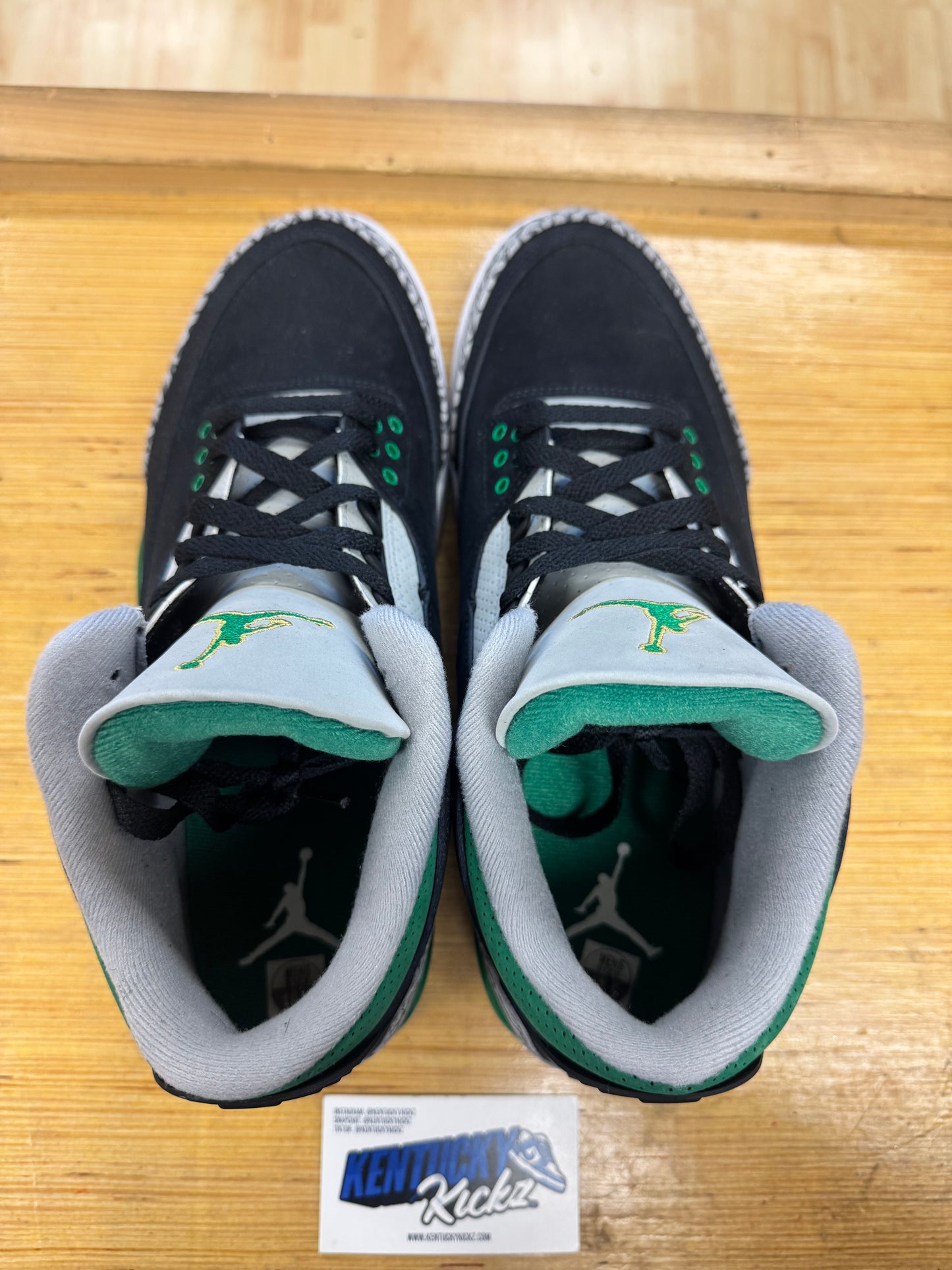 Jordan 3 Retro “Pine Green” (Sz 10.5)
