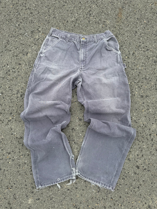 “VINTAGE” Faded Grey Carhartt Jeans - 34 x 34