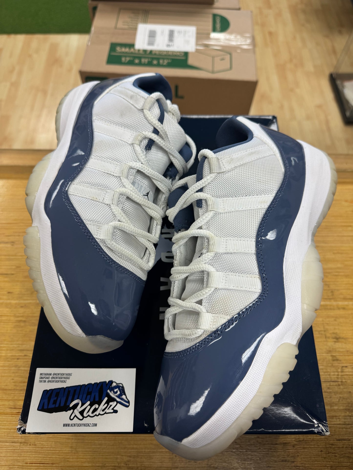 Jordan 11 Retro Low “Diffused Blue” (Sz 10)