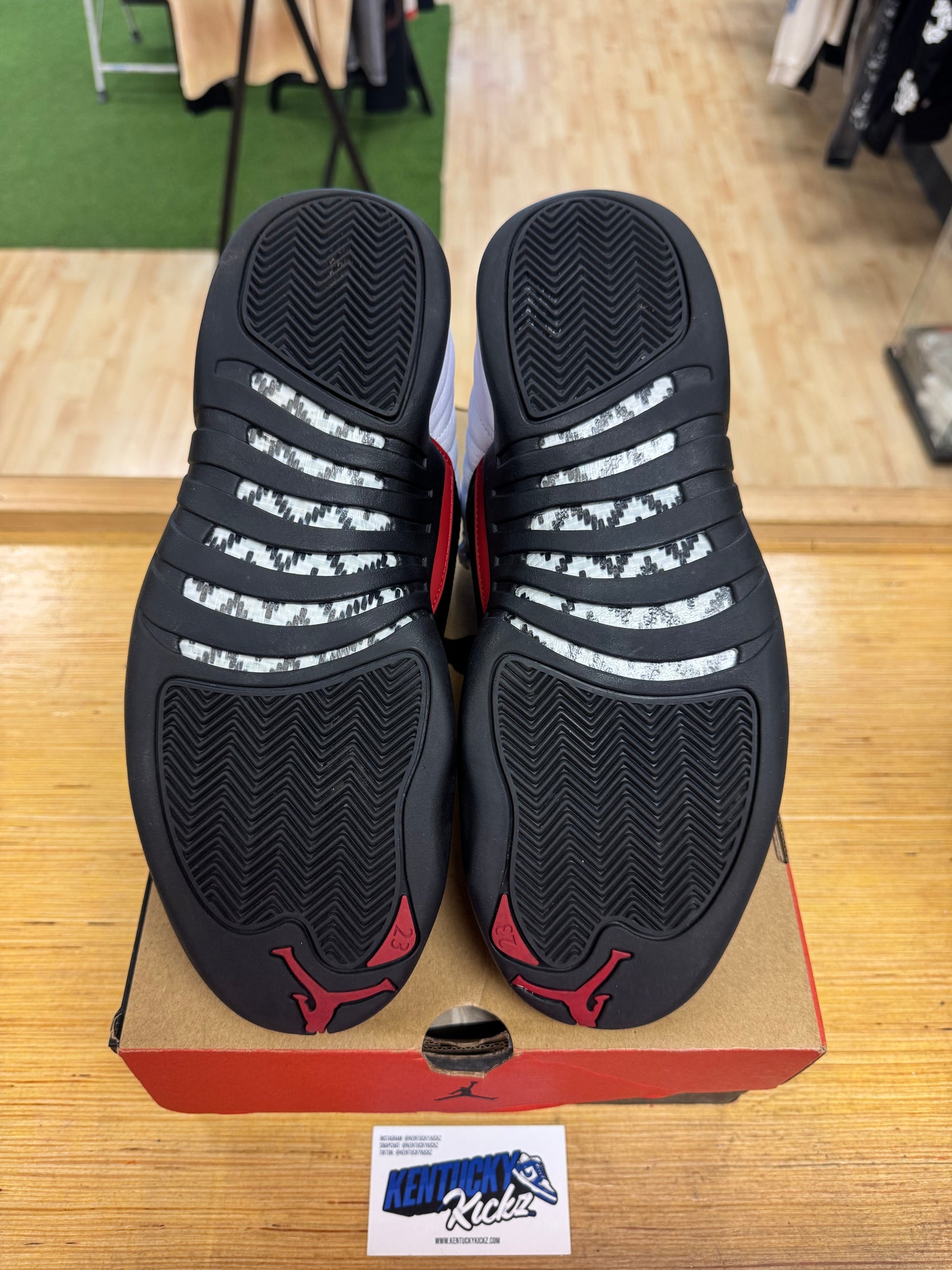 Jordan 12 Retro “Taxi Flip” (Sz 10)