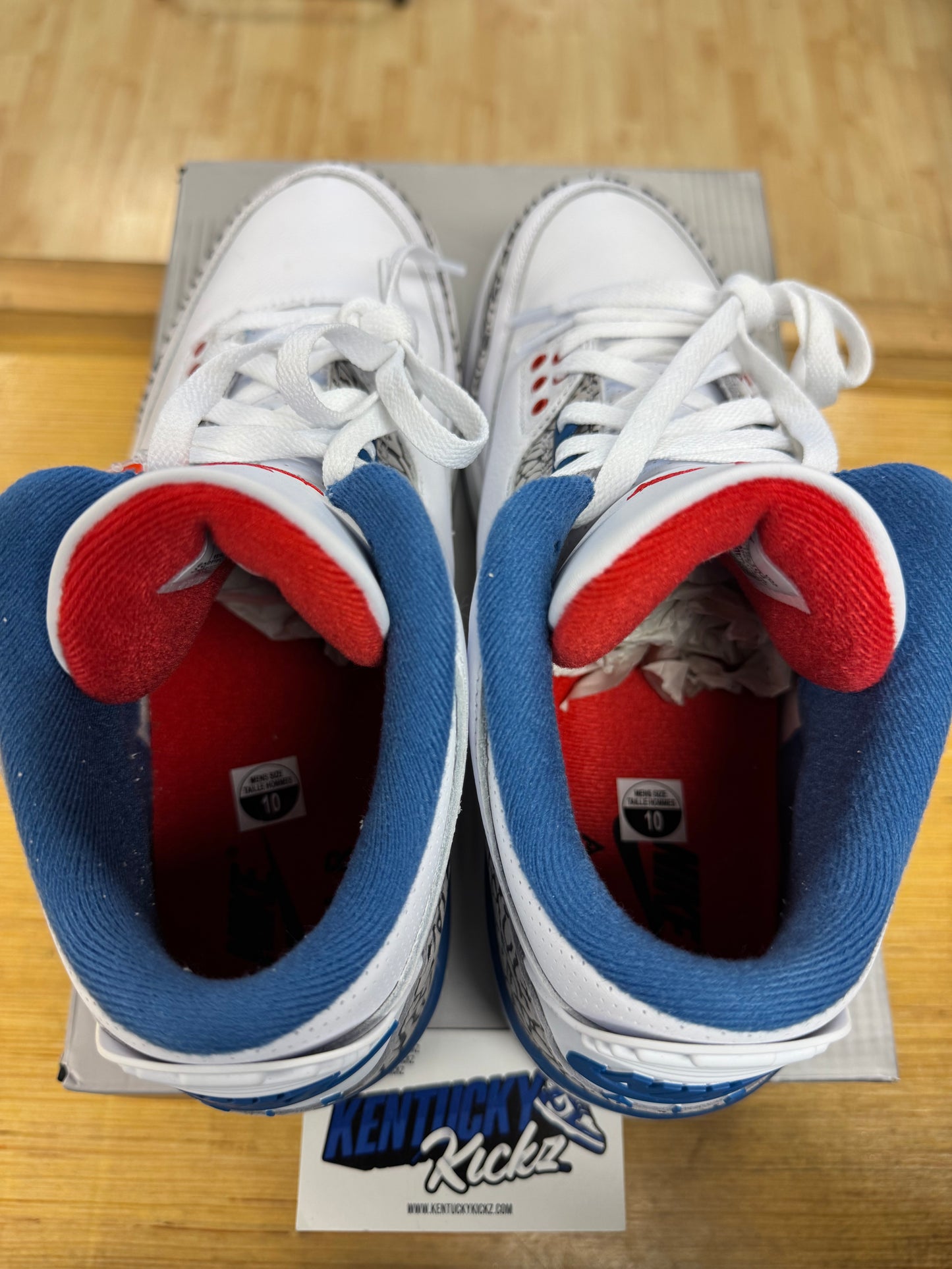 Jordan 3 Retro “True Blue” 2026 (Sz 10)
