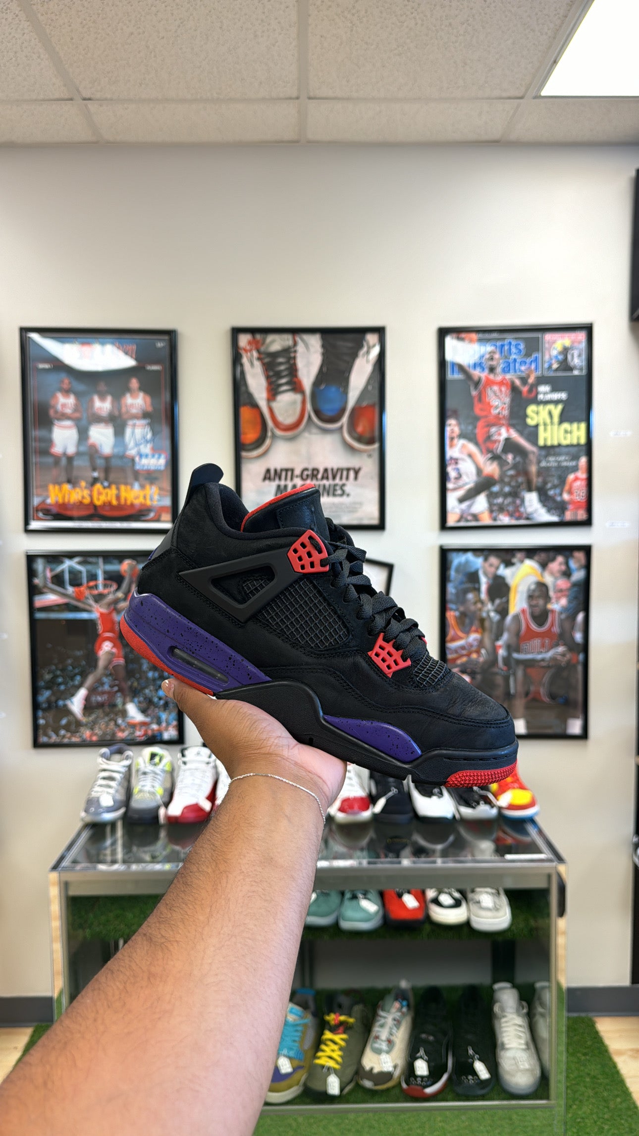 Jordan 4 Retro “Raptor” (Sz 10.5)