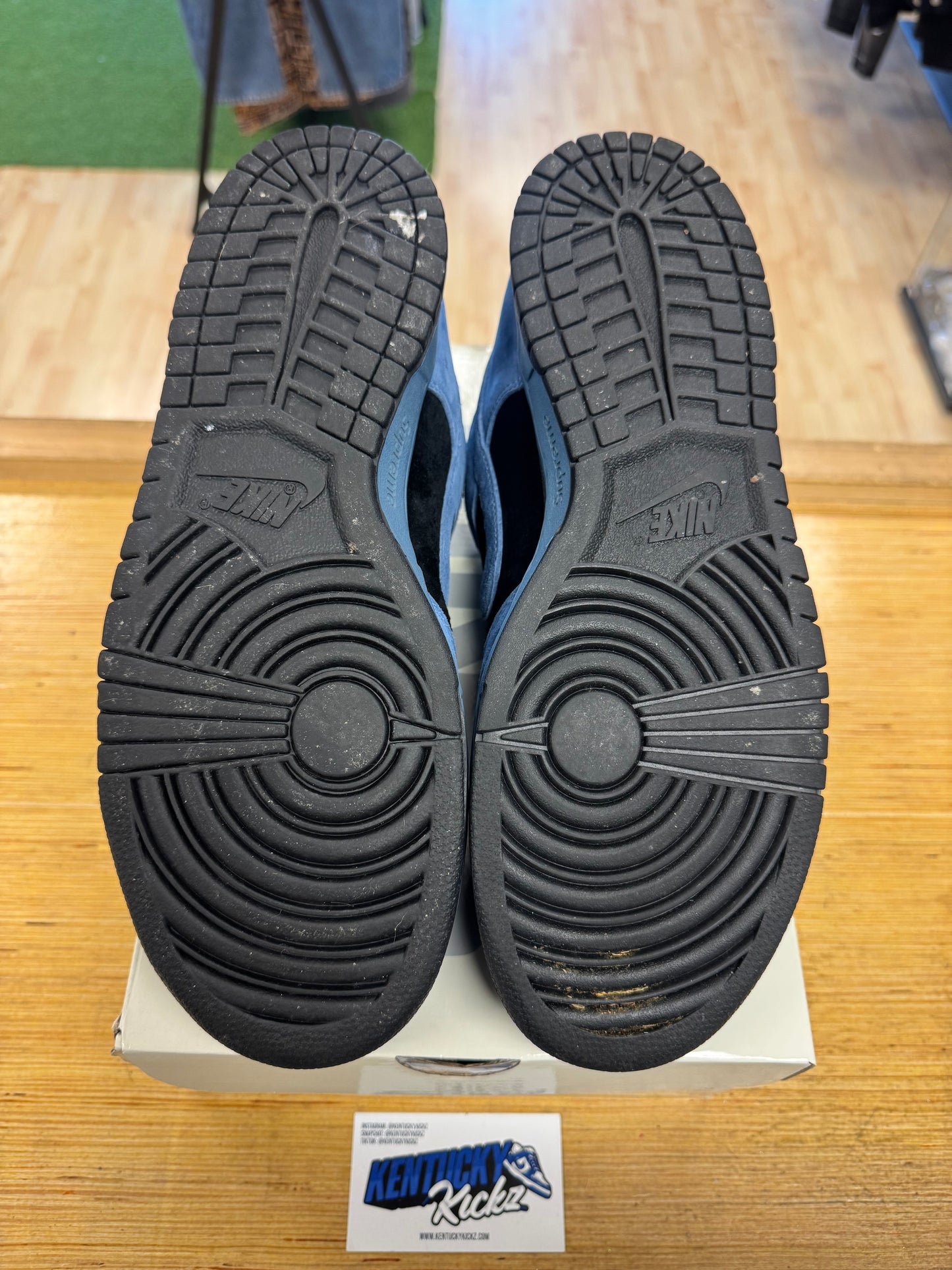 SB Dunk Low “Supreme 94 Ocean Fog” (Sz 12)