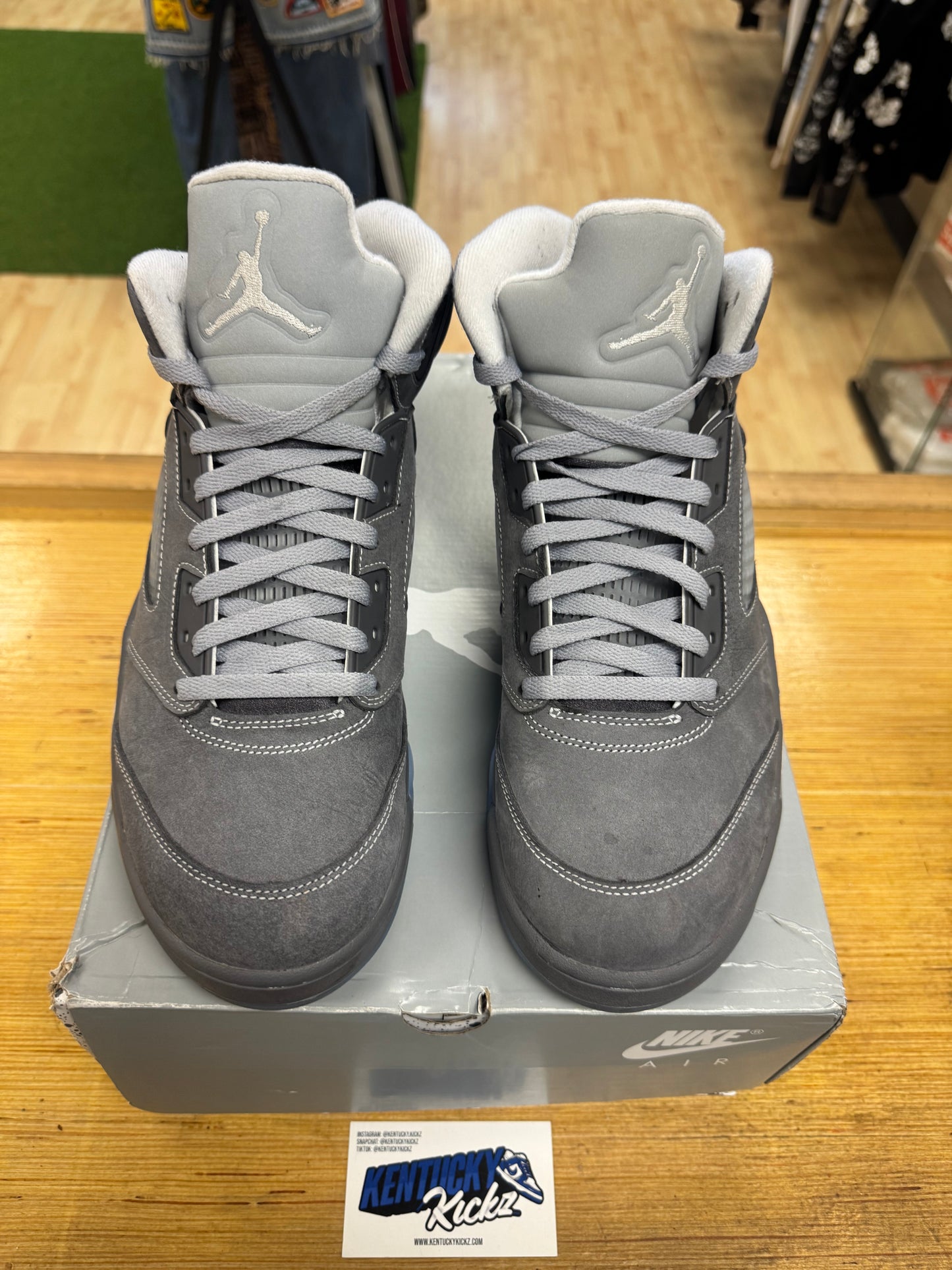 Jordan 5 Retro “Wolf Grey” 2026 (Sz 11.5)